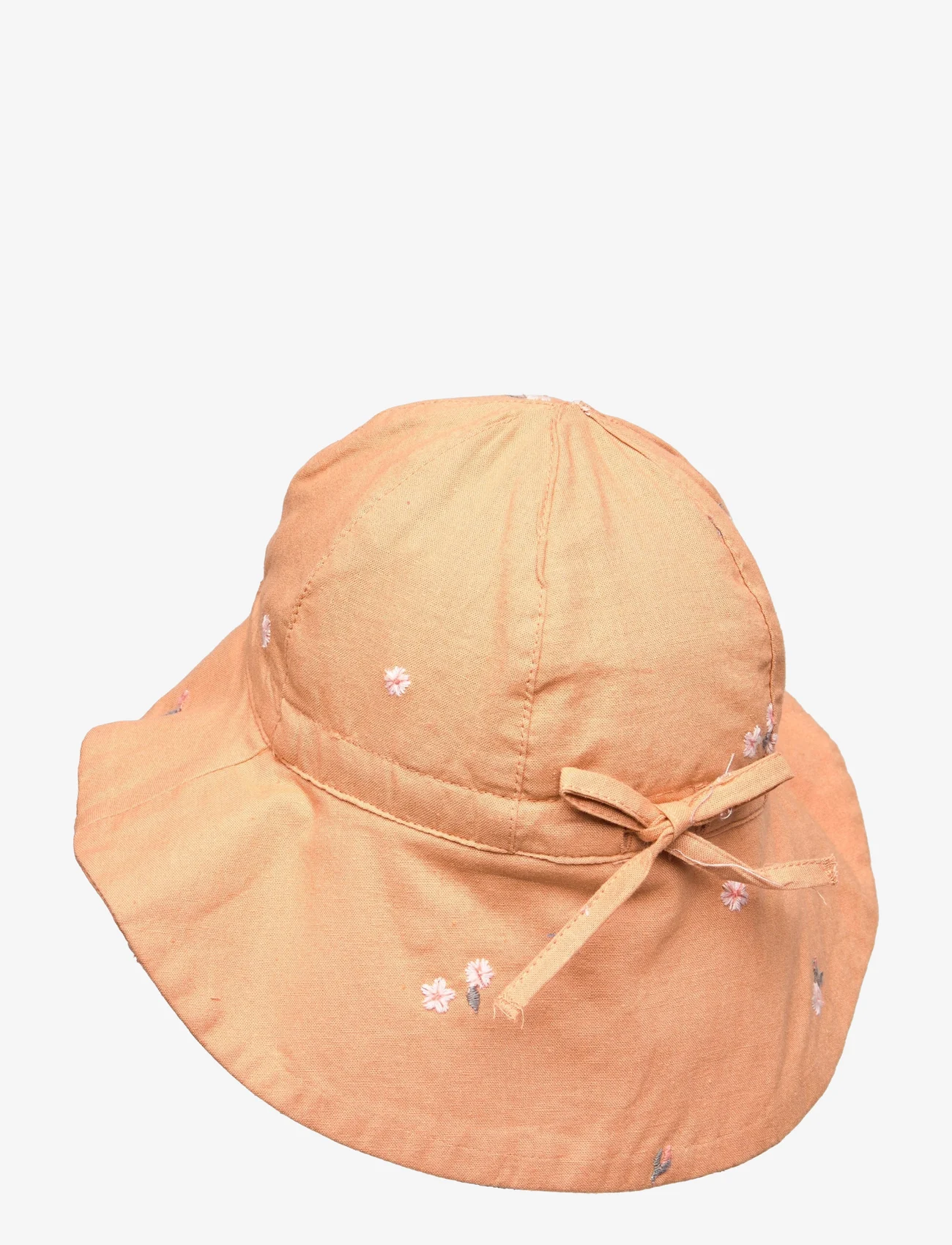 Wheat - Baby Girl Sun Hat - zonnehoed - embroidery flowers - 1