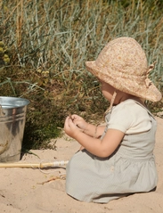 Wheat - Baby Girl Sun Hat - summer savings - moonlight flowers - 3