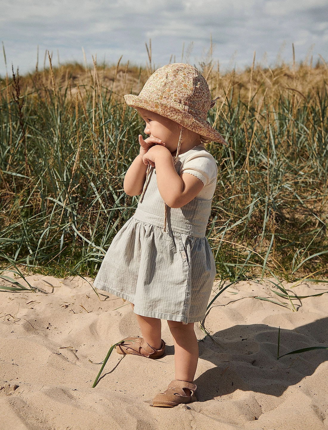 Baby straw top hat