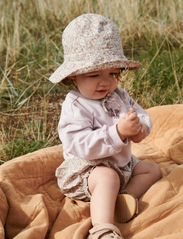 Wheat - Sun Hat Chloè - summer savings - soft lilac flowers - 4