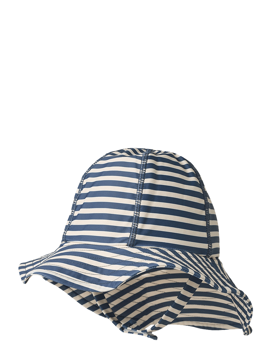 Wheat - UV Sun Hat Bora - badmössor - blue stripe - 1