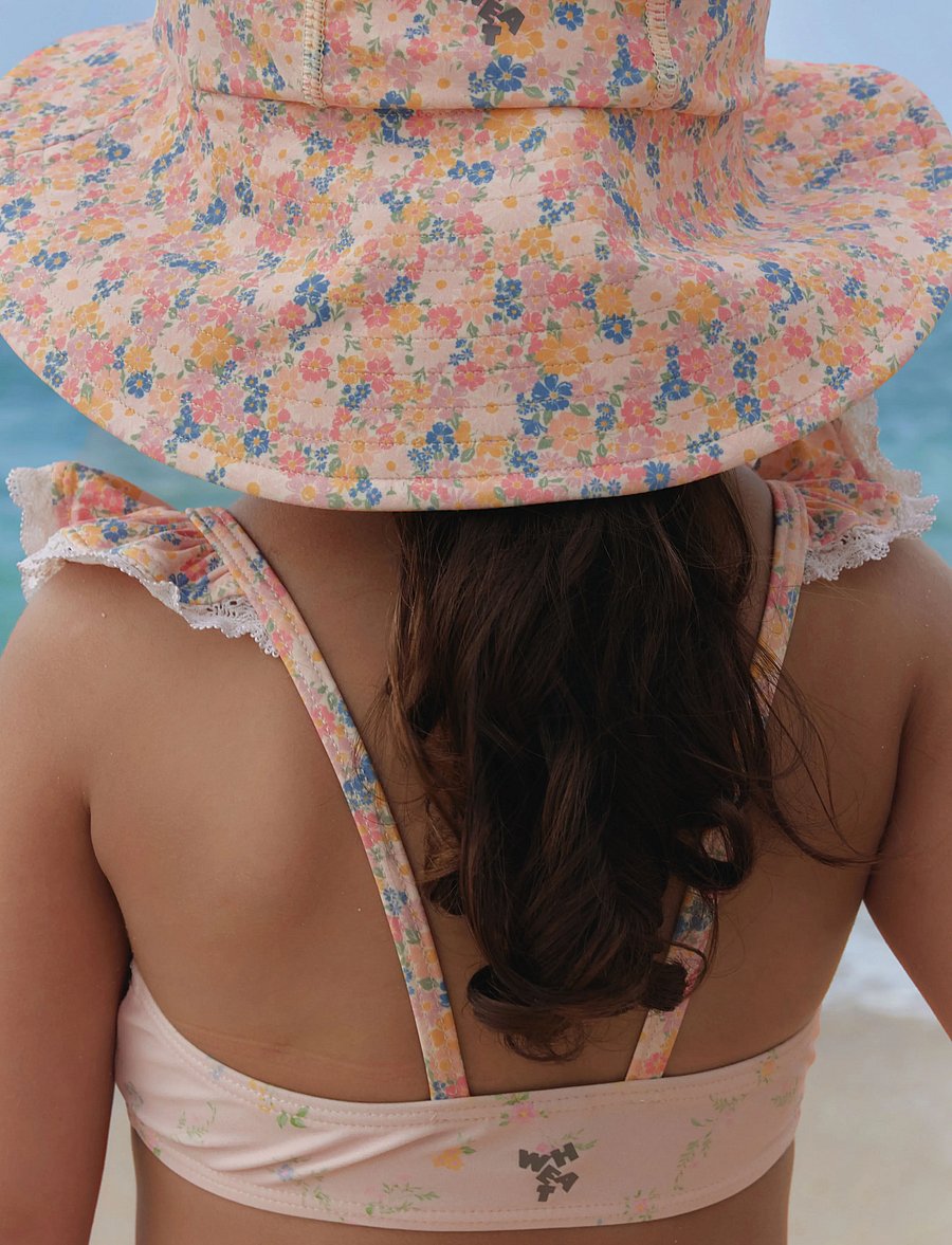 Wheat - UV Sun Hat Bora - multi flowers - 3