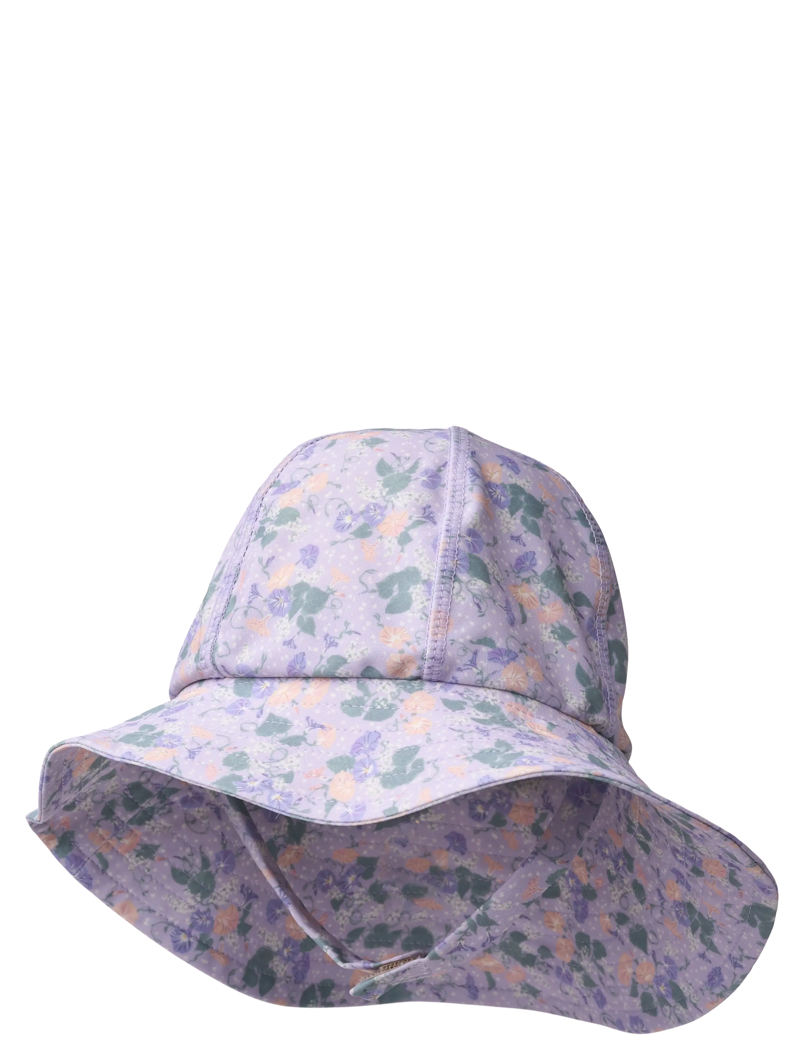 Wheat UV Sun Hat Bora - Sólhattar - PURPLE LIGHT PETUNIAS / purple