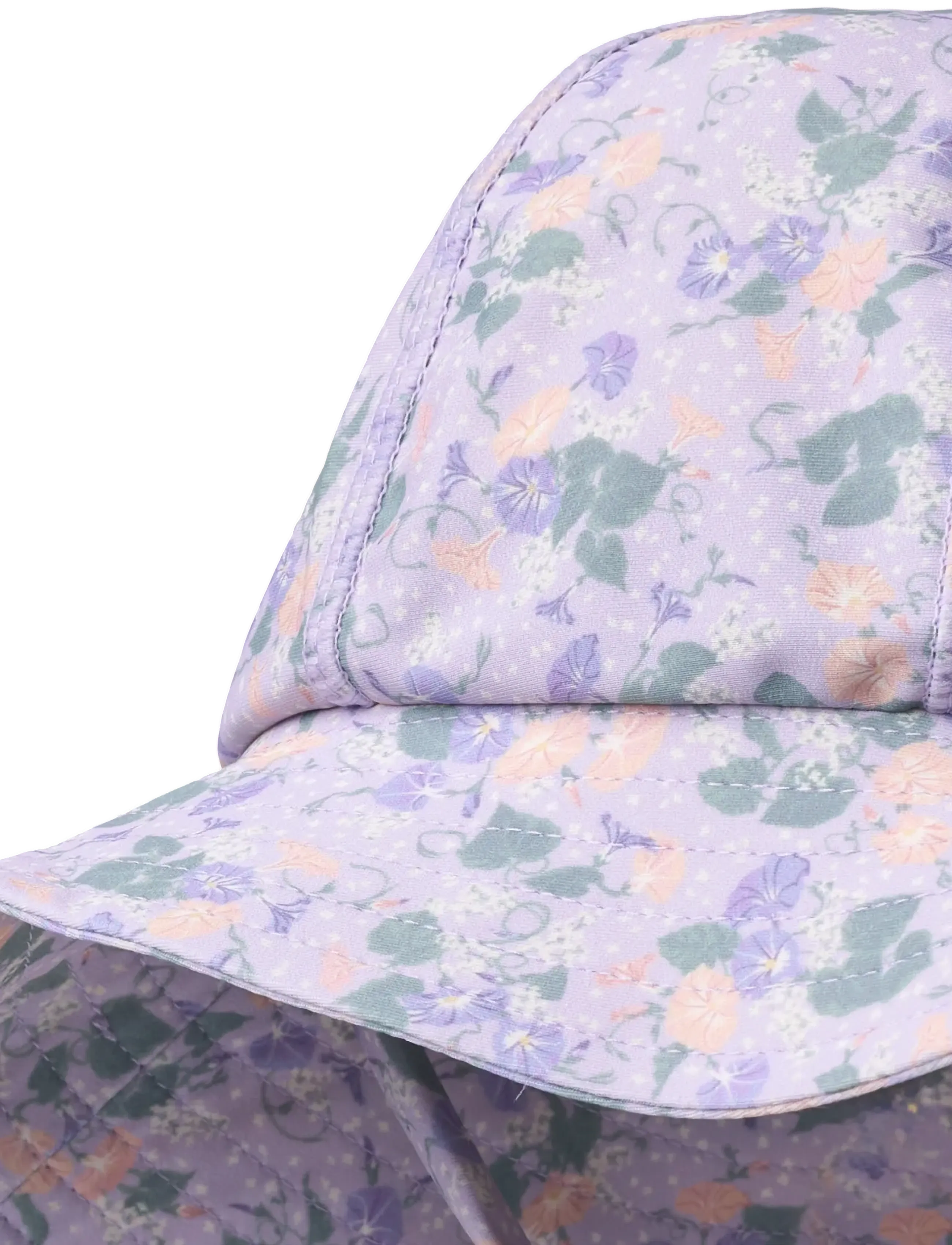 Wheat - UV Sun Hat Bora - purple light petunias - 2
