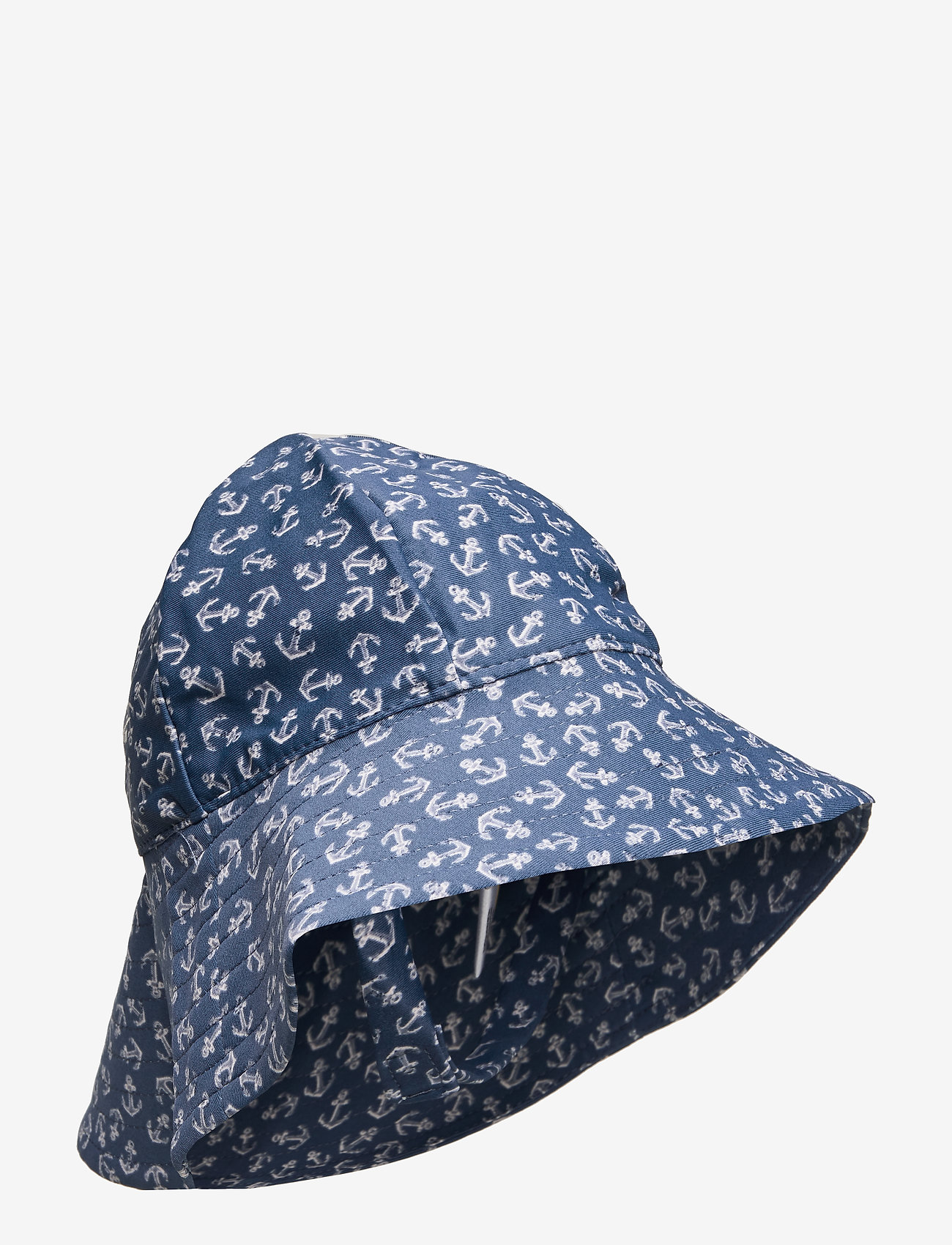 Wheat - UV Sun Hat - indigo anchor - 0