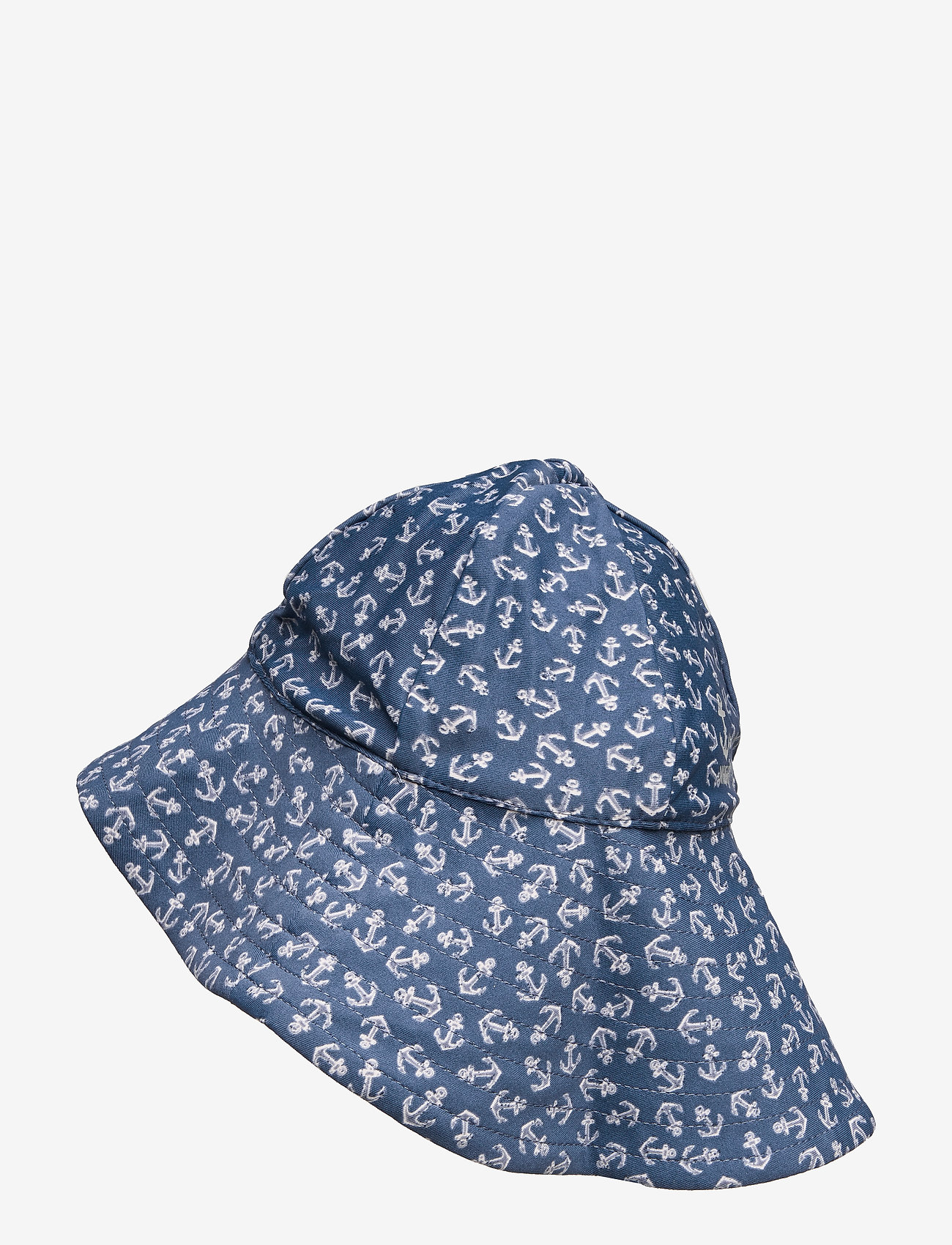 Wheat - UV Sun Hat - indigo anchor - 1