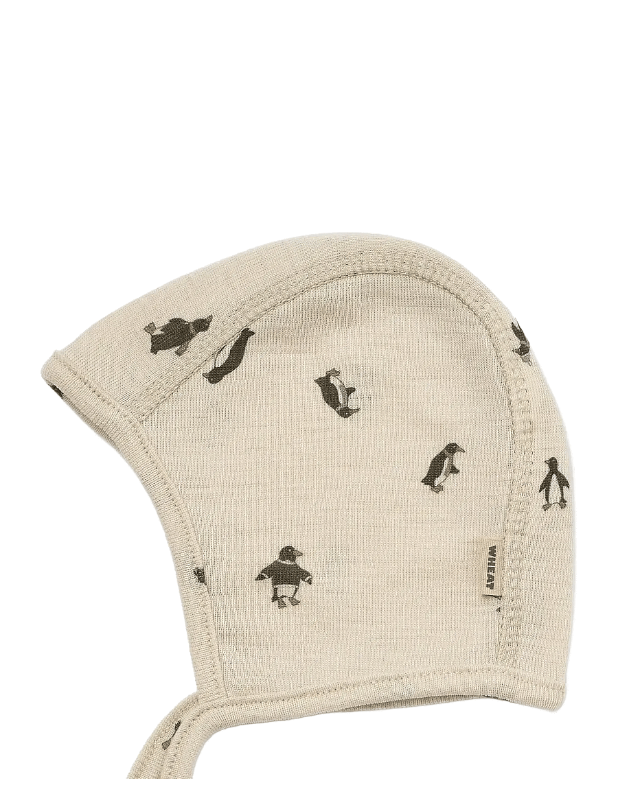 Wheat - 2 Wool Cap Billie - babymützen - penguins - 2