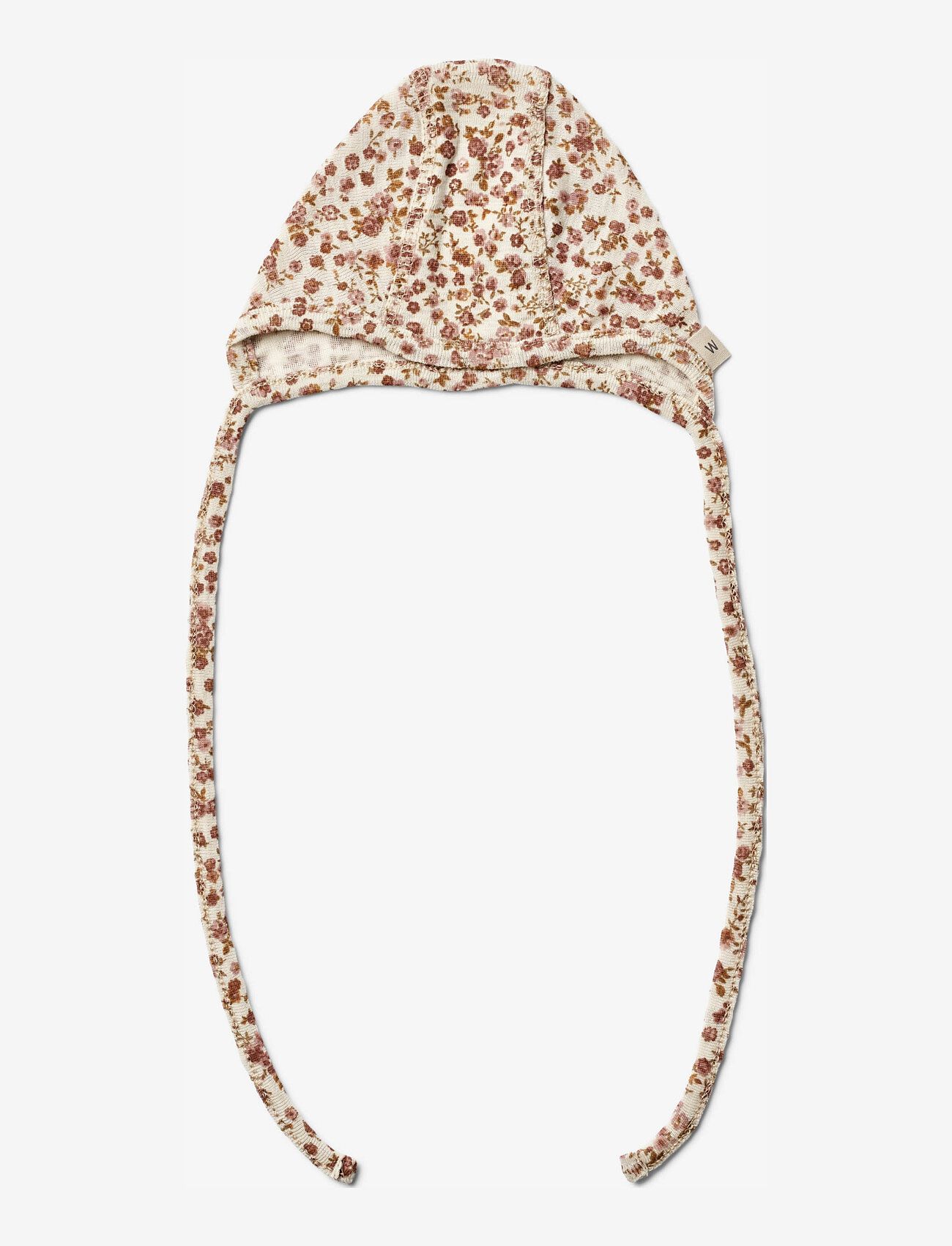 Wheat - 2 Wool Cap Billie - aksessuaarid - rose flowers - 5
