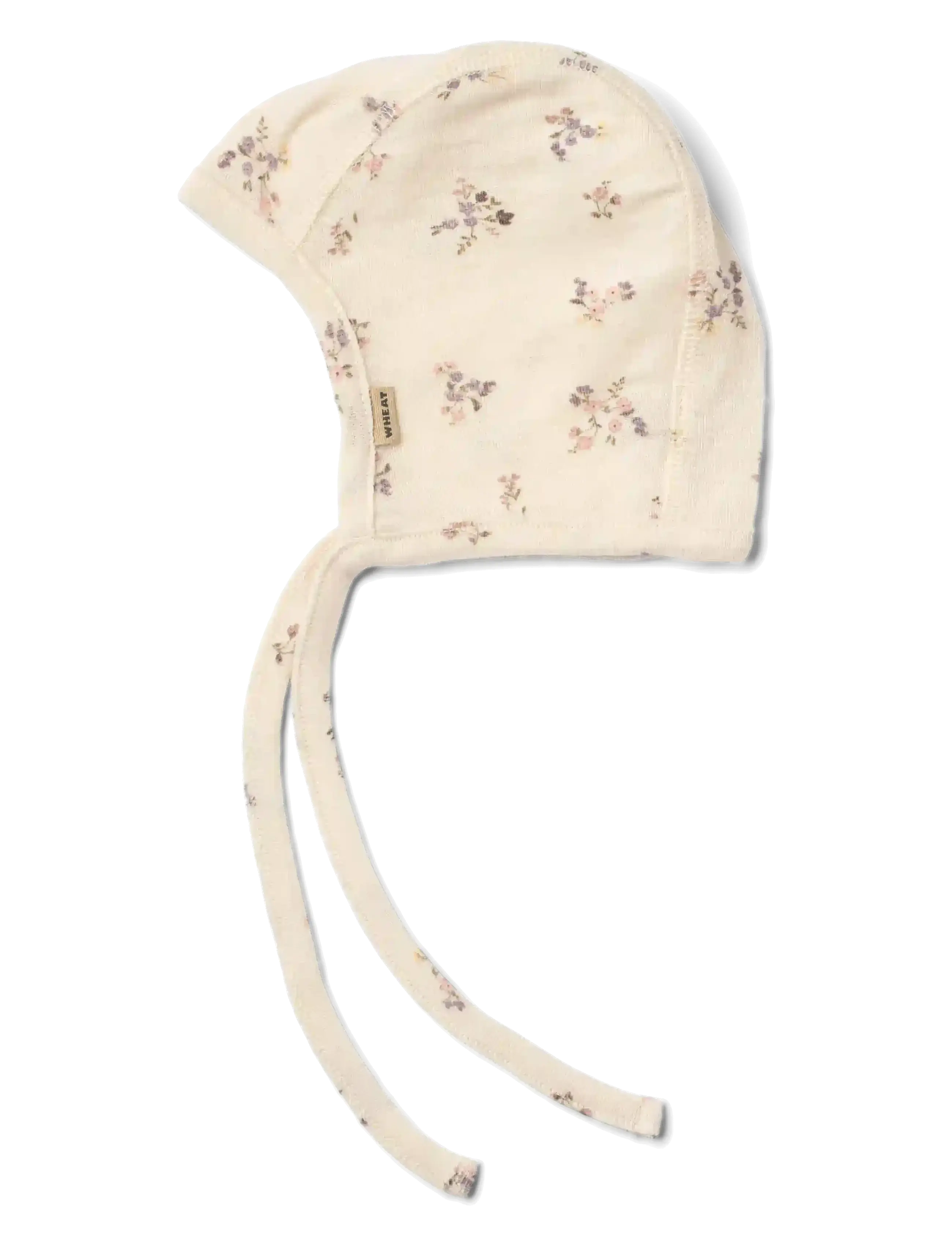 Wheat - 2 Wool Bonnet Billie - babymützen - eggshell flowers - 1