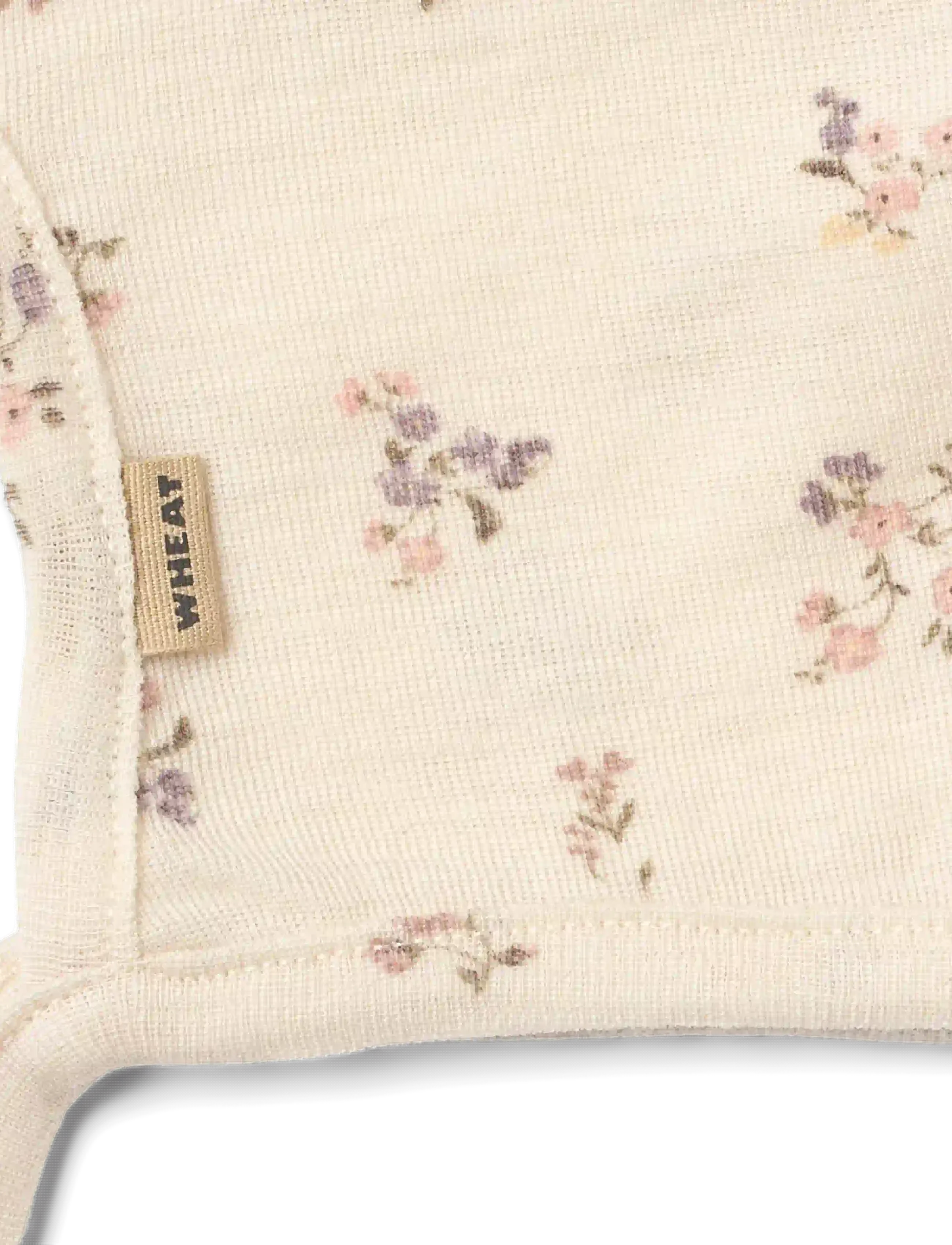 Wheat - 2 Wool Bonnet Billie - babymützen - eggshell flowers - 3