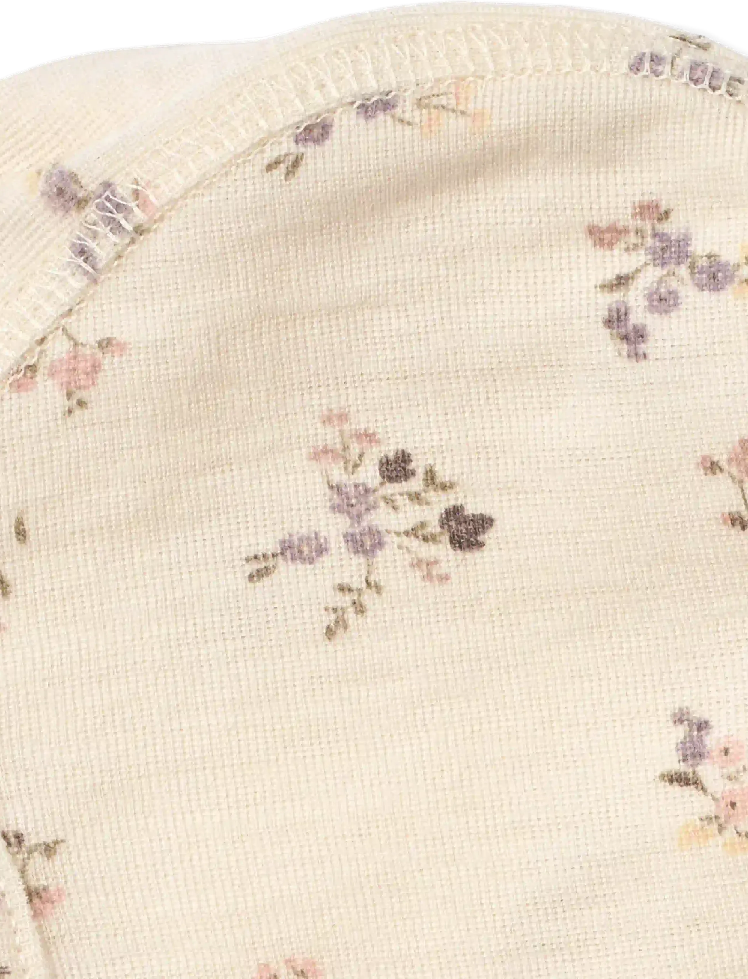 Wheat - 2 Wool Bonnet Billie - babymützen - eggshell flowers - 4