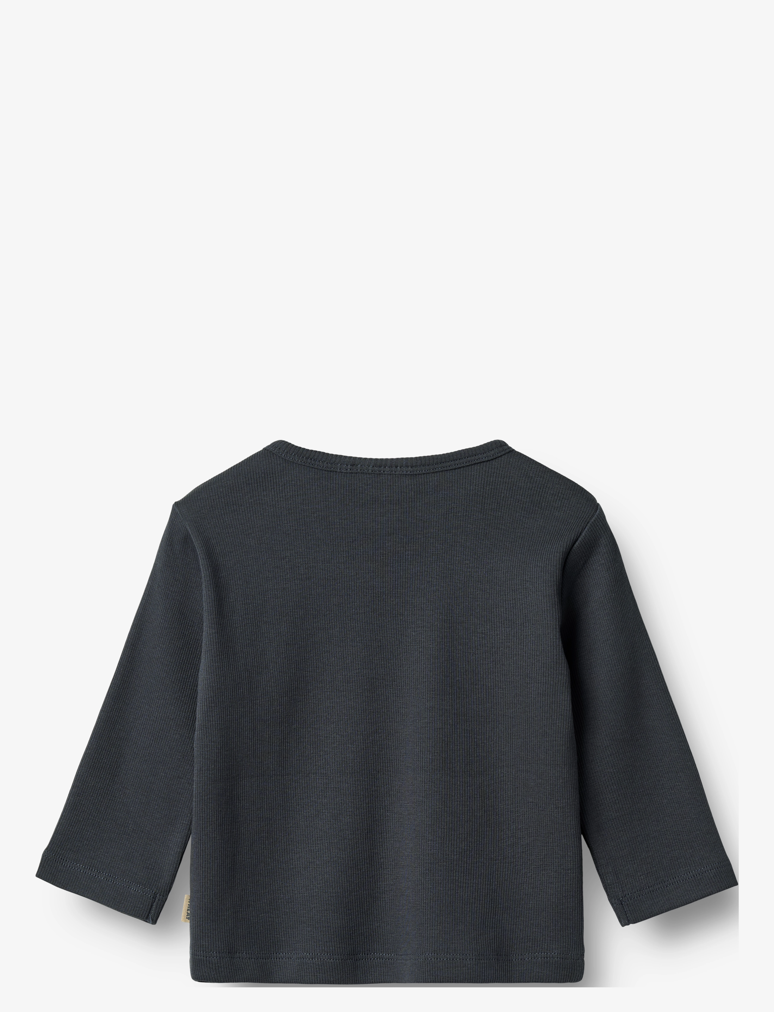 Wheat - T-Shirt L/S Milo - toppar & t-shirts - navy - 1