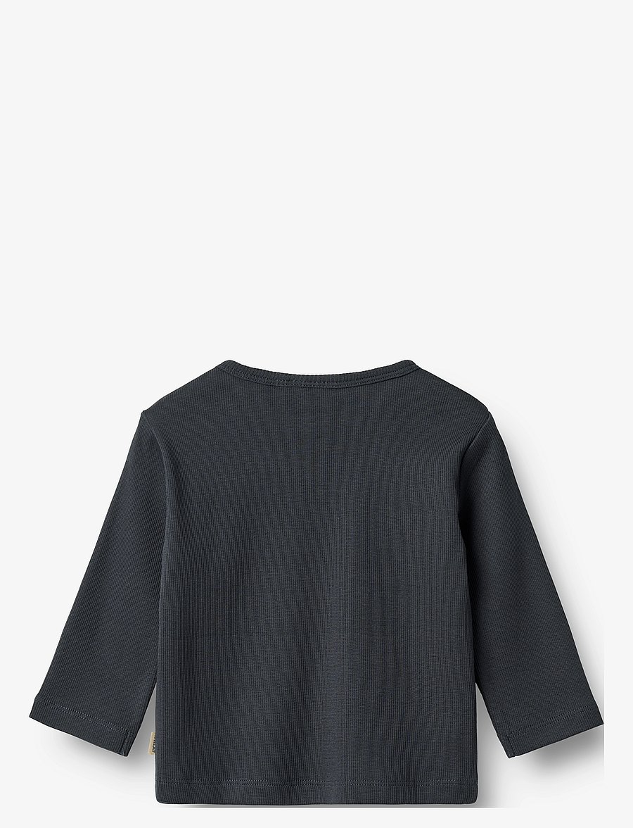 Wheat - T-Shirt L/S Milo - langärmelig - navy - 1