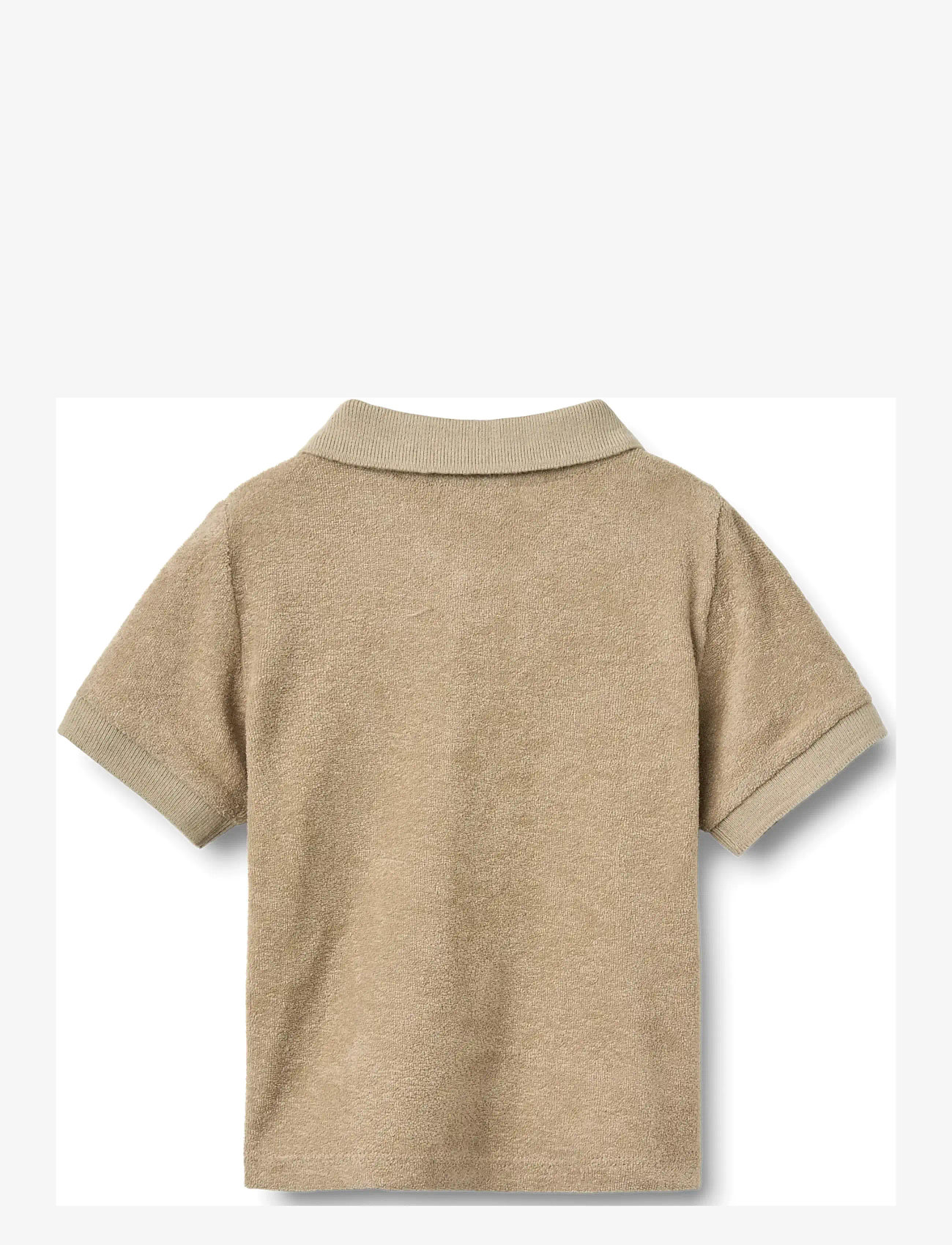 Wheat - Polo Shirt S/S Mali - kortærmede poloer - sand stone - 1