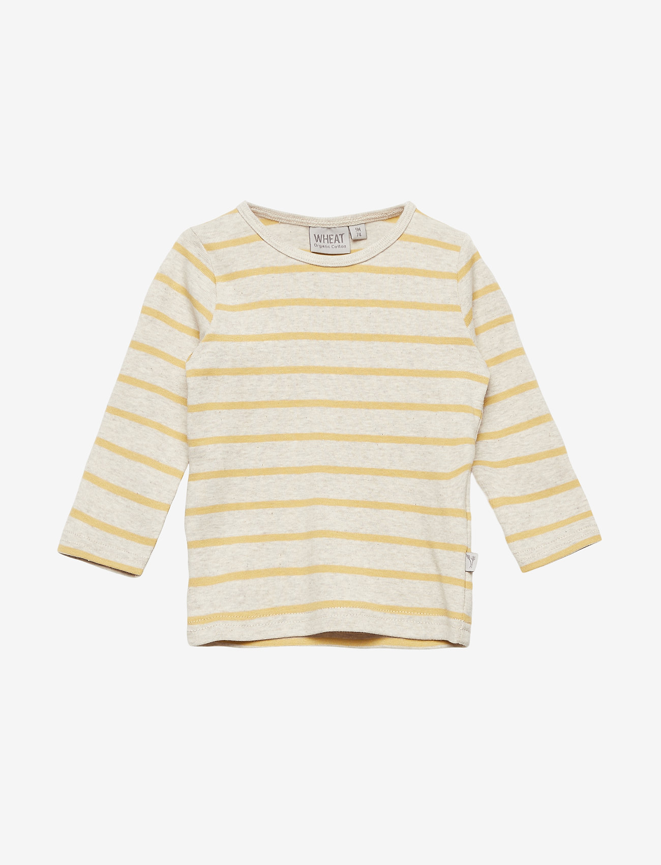 Wheat - T-Shirt Striped LS - kit melange - 0