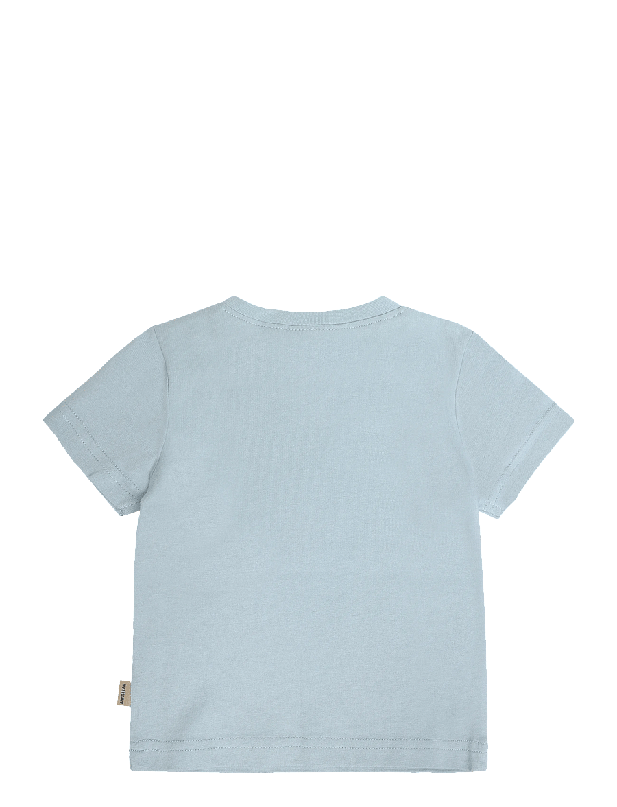 Wheat - T-shirt S/S Wally - kortärmade t-shirts - summer sky - 1