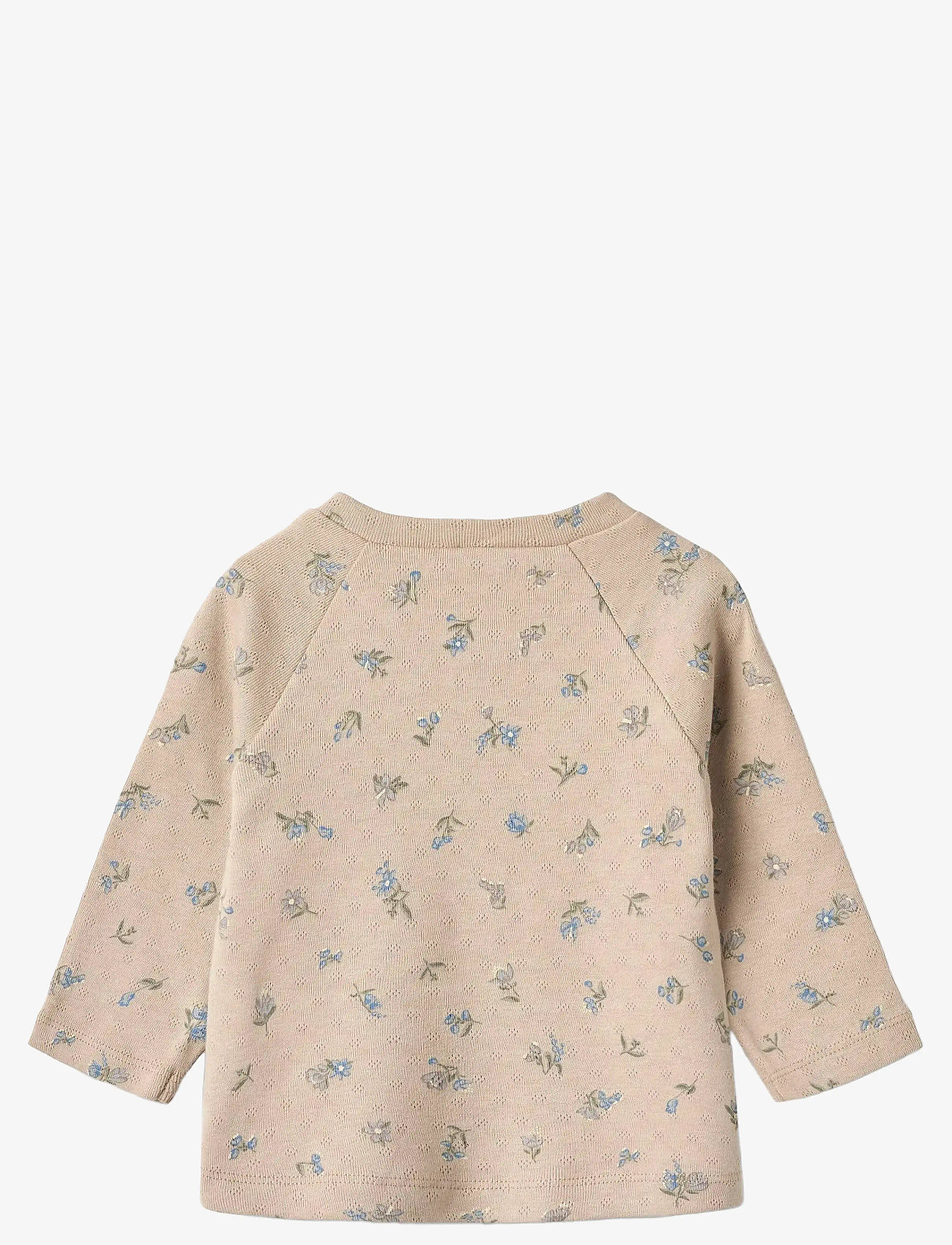 Wheat - T-shirt L/S Darrin - långärmade t-shirts - warm sand flowers - 1