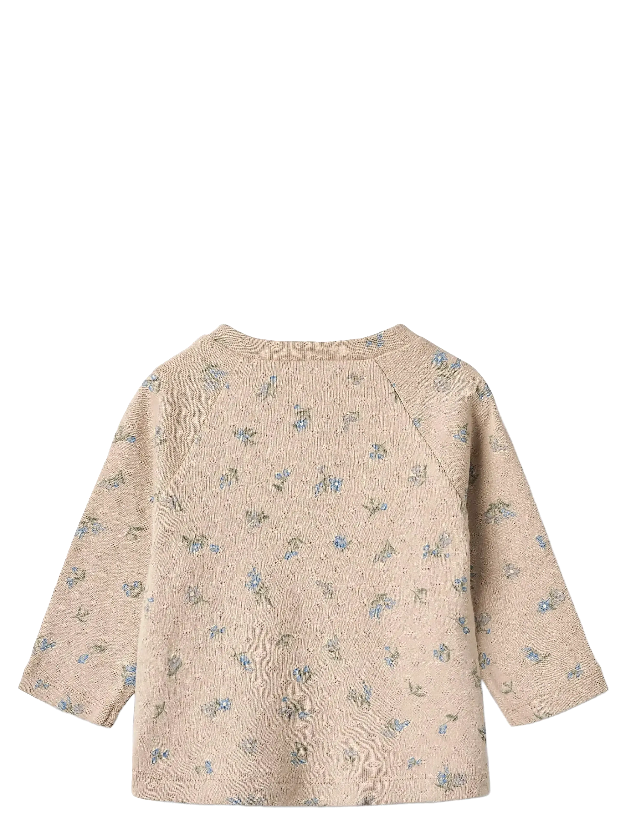 Wheat - T-shirt L/S Darrin - langærmede t-shirts - warm sand flowers - 1