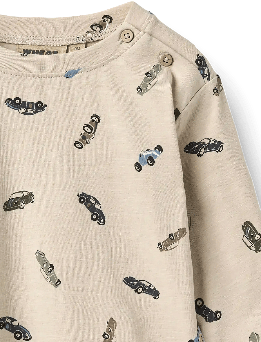 Wheat - T-shirt L/S Ebbe - langärmelig - cars - 2