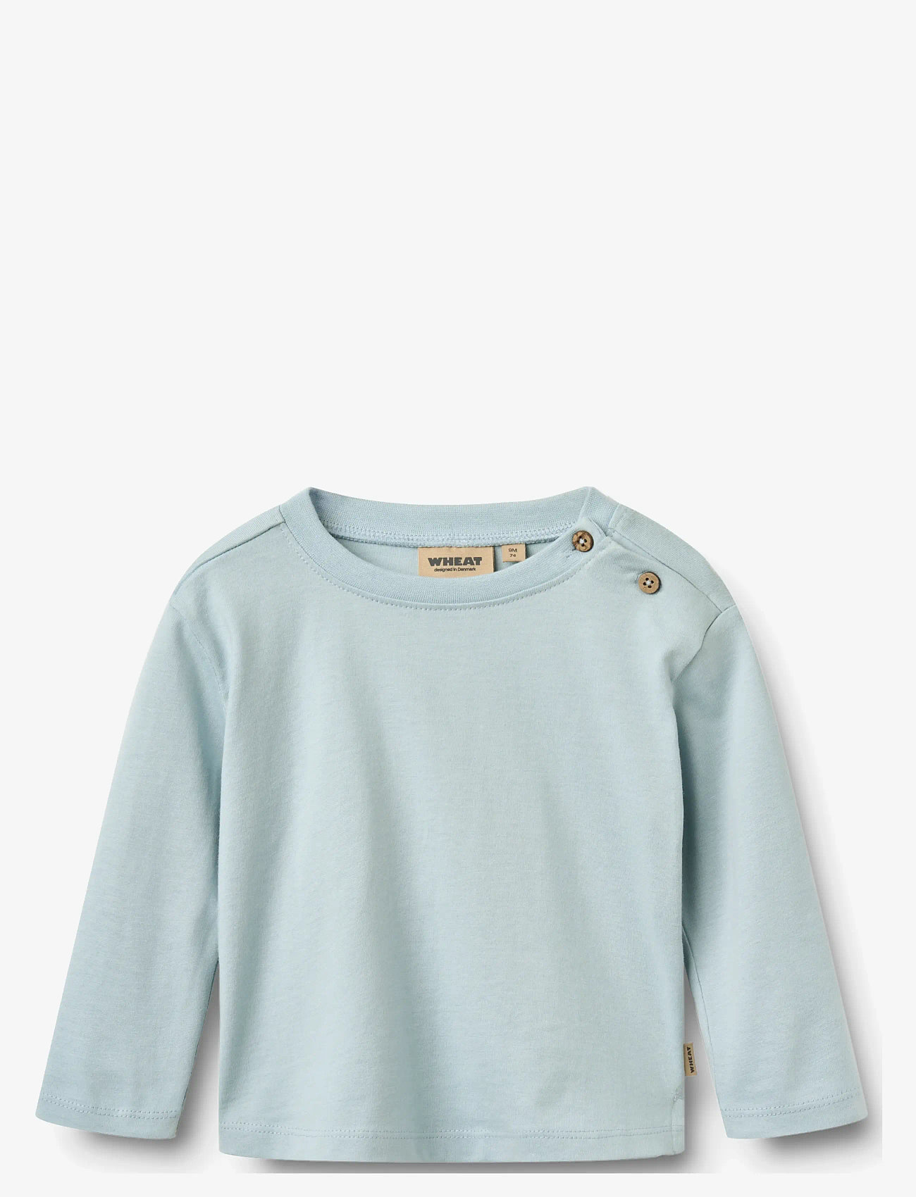 Wheat - 2 T-shirt L/S Ebbe - langærmede t-shirts - multi blue stripe - 4
