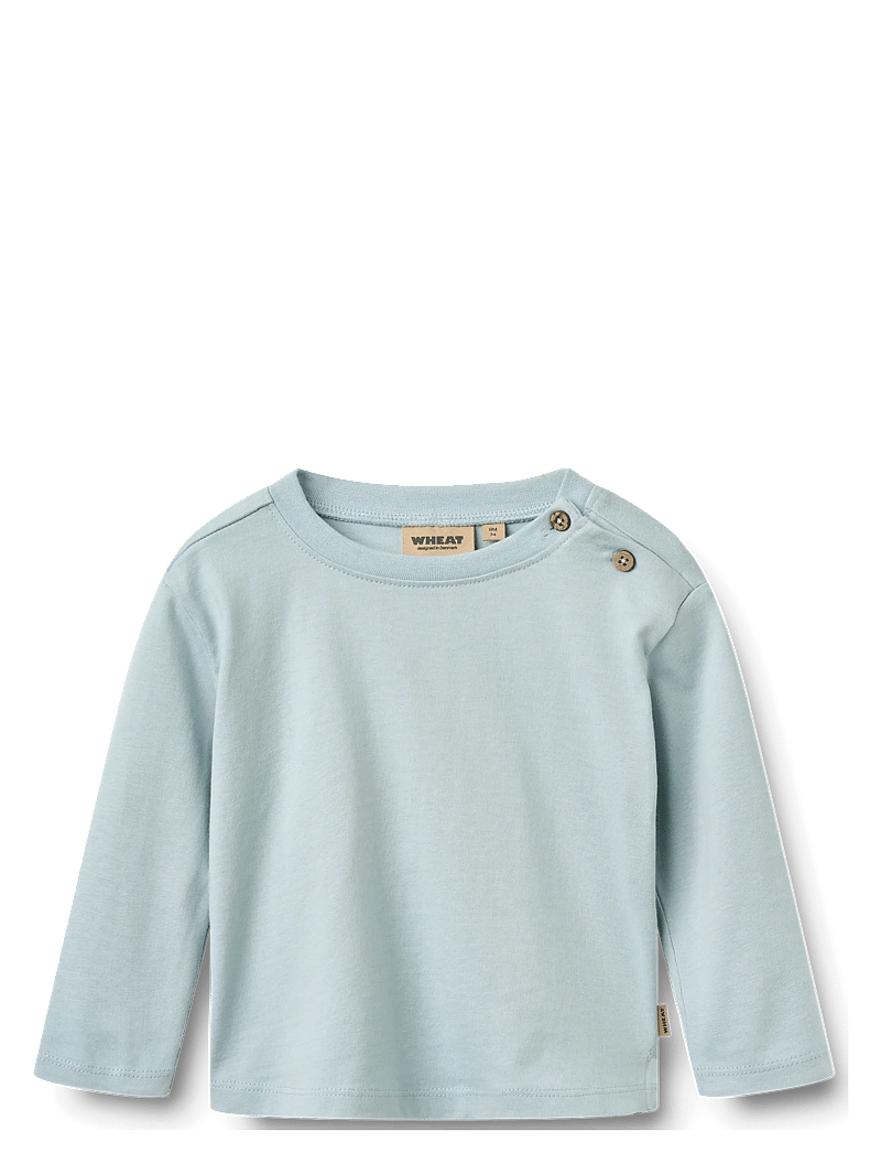 Wheat - 2 T-shirt L/S Ebbe - langærmede t-shirts - multi blue stripe - 4
