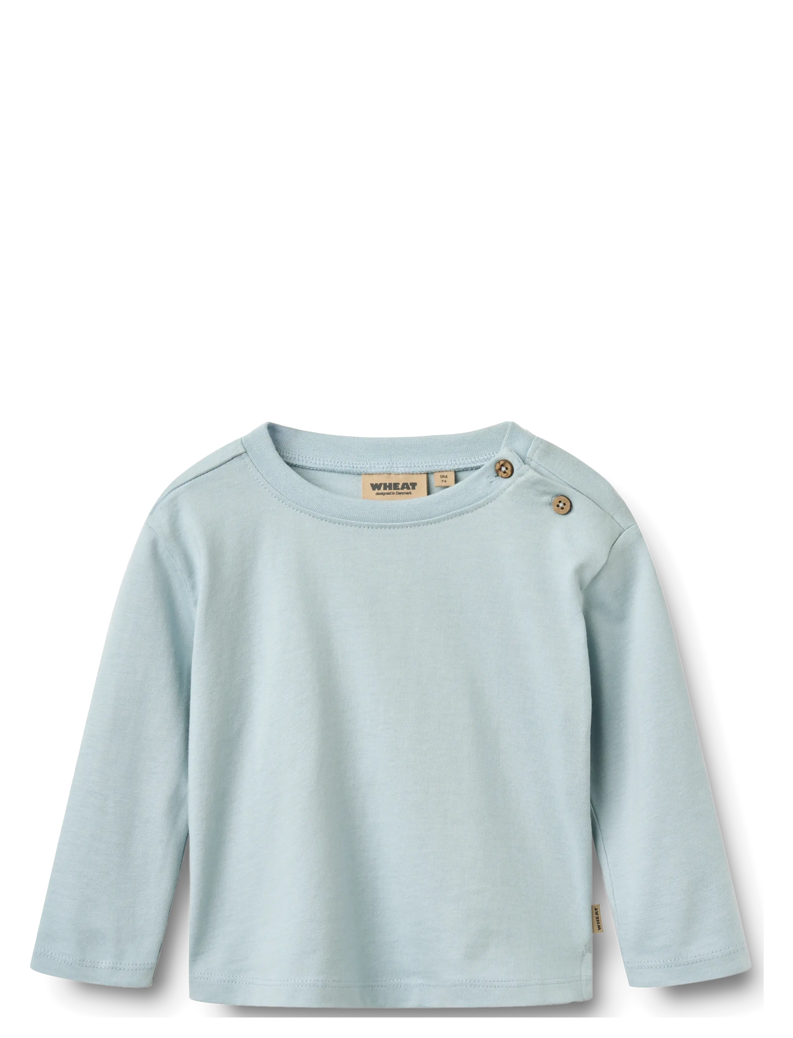 Wheat - 2 T-shirt L/S Ebbe - long-sleeved t-shirts - multi blue stripe - 4