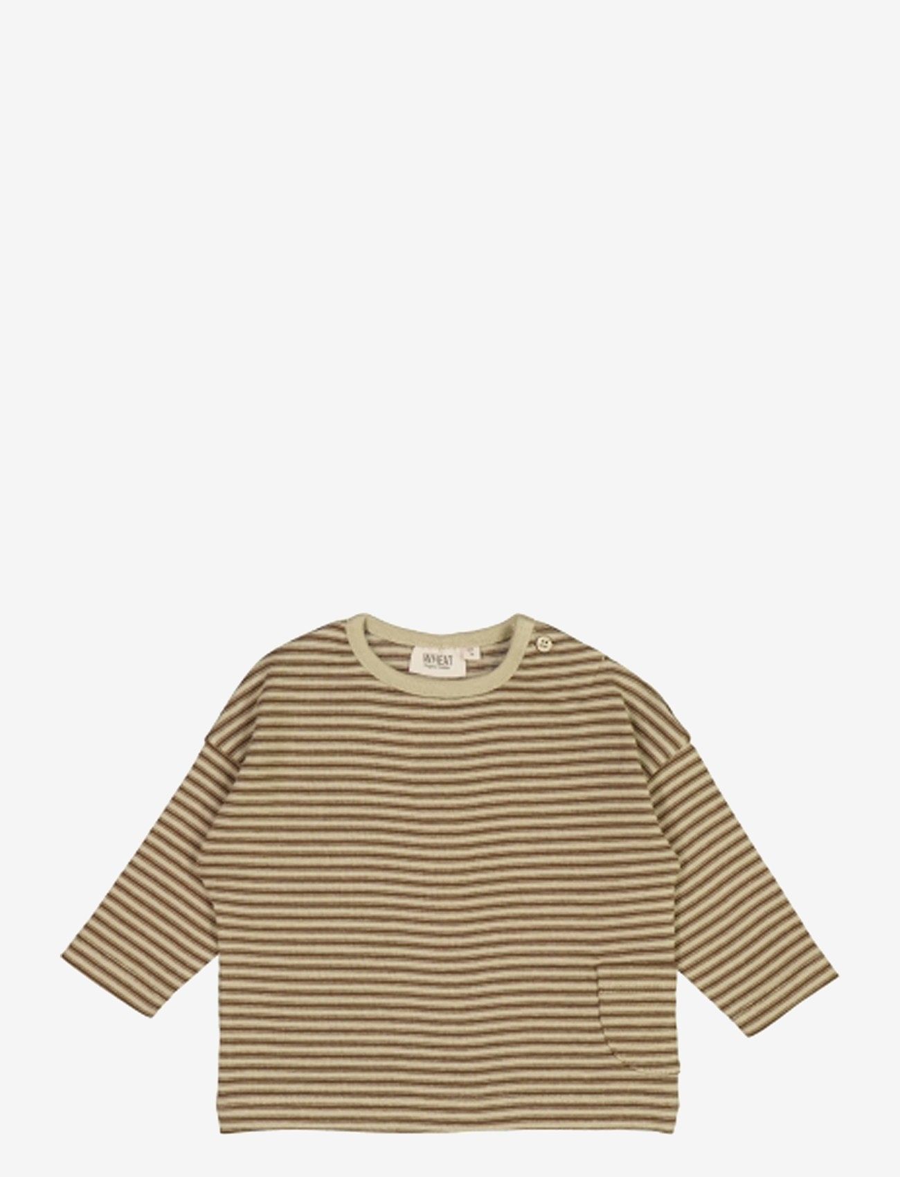 Wheat - T-Shirt Addison - mulch stripe - 0
