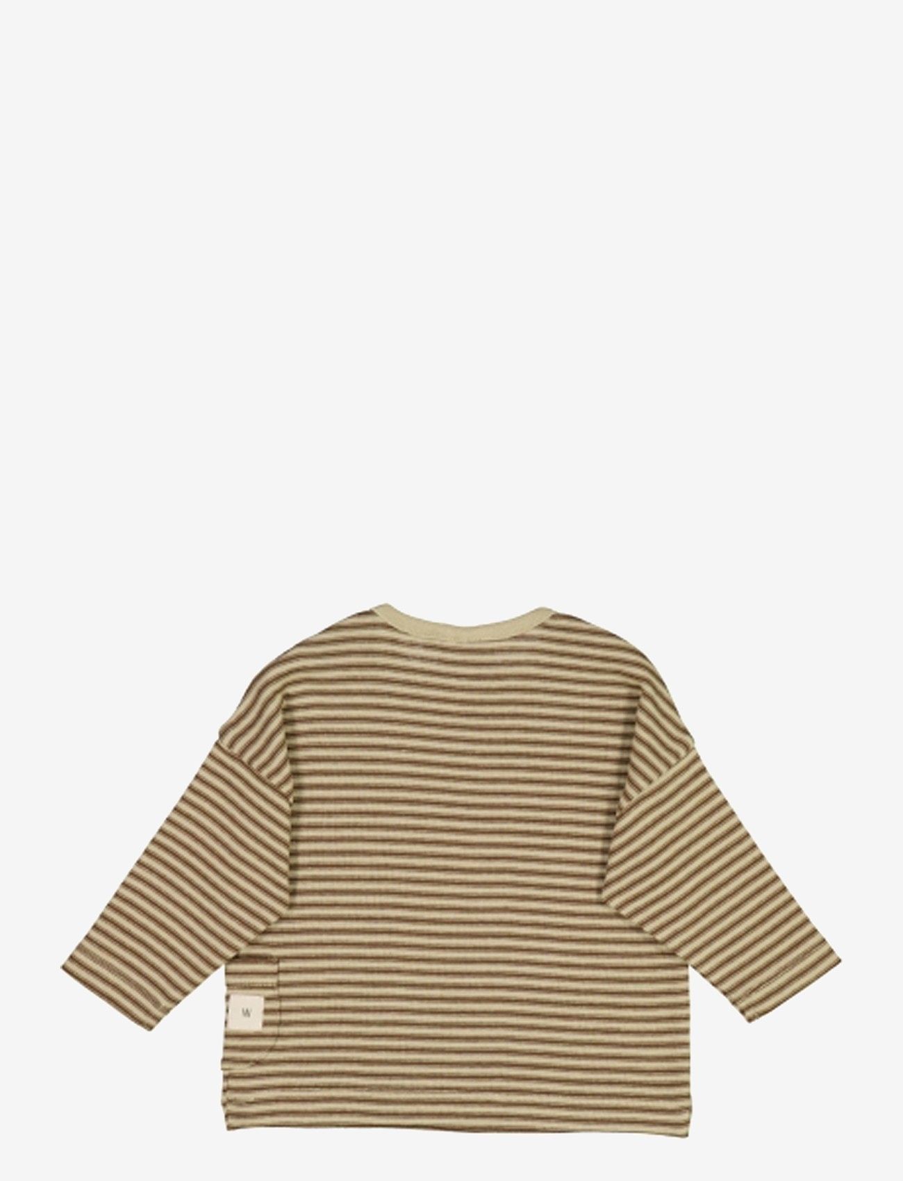 Wheat - T-Shirt Addison - mulch stripe - 1
