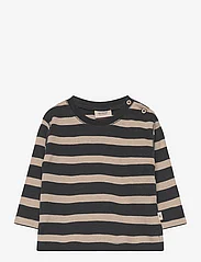 Wheat - T-Shirt Nohr - langärmelige - dark stripe - 0