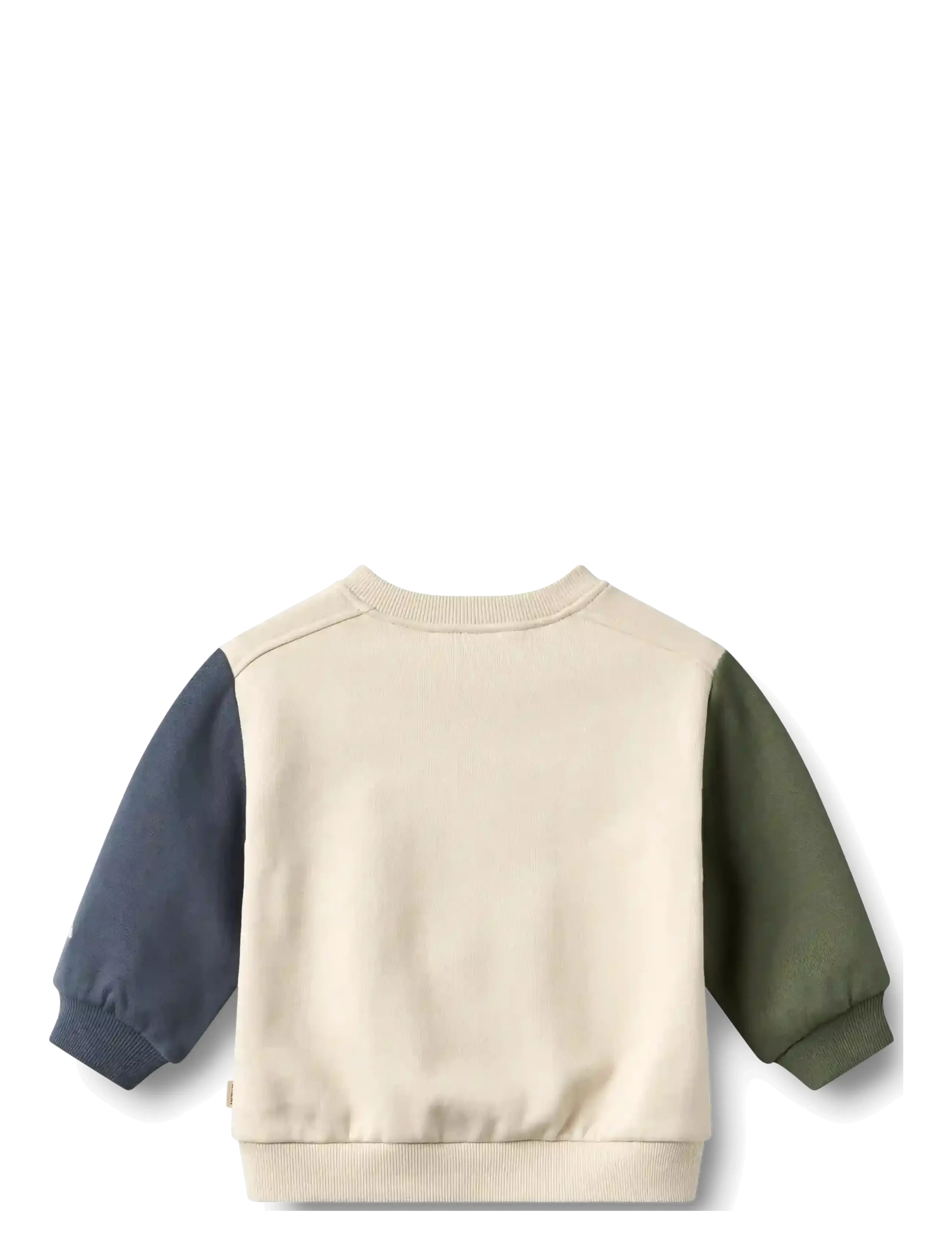 Wheat - Sweatshirt L/S Elliot Embroidery - sweatshirts - offwhite - 1