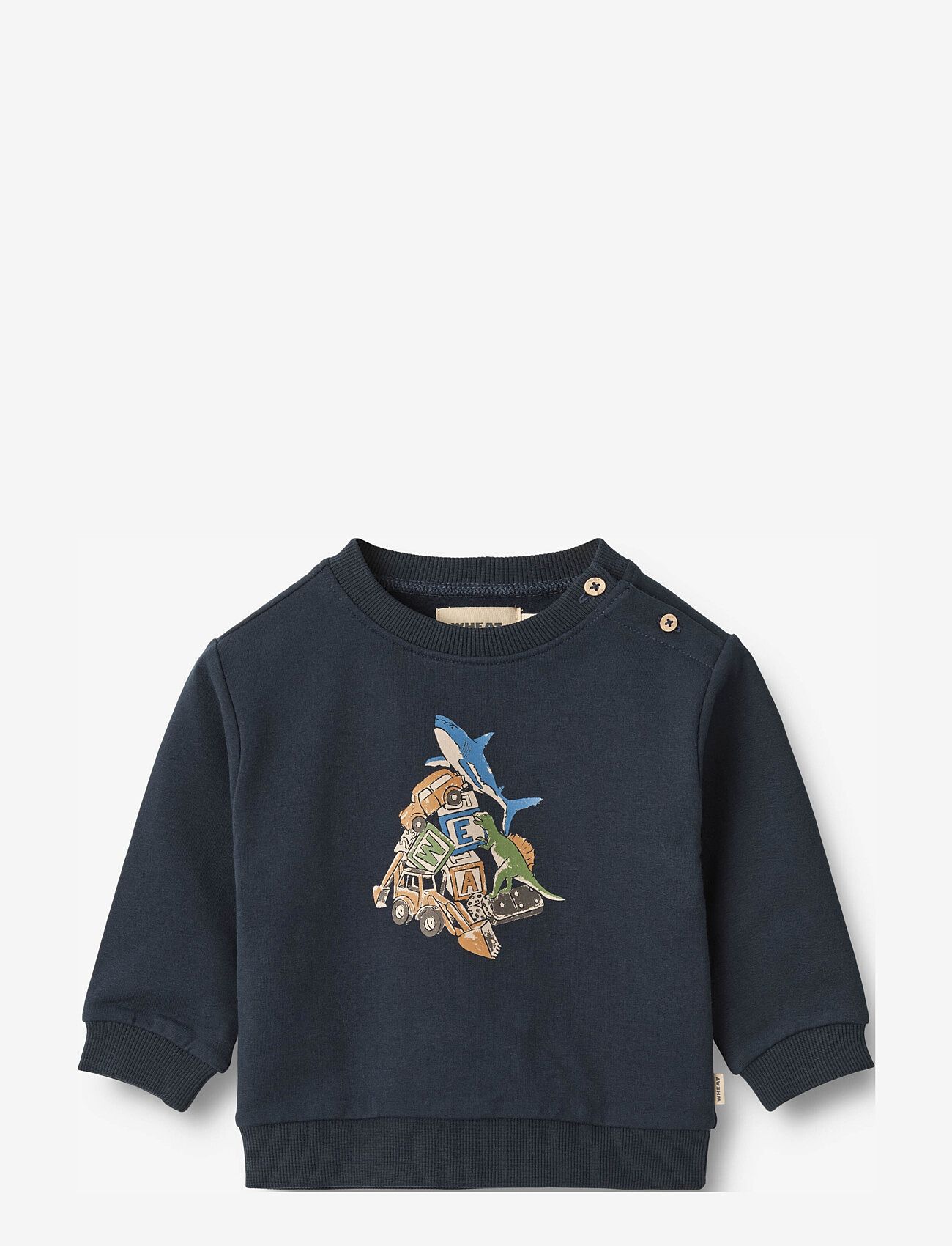 Wheat - Sweatshirt Billy - navy - 0