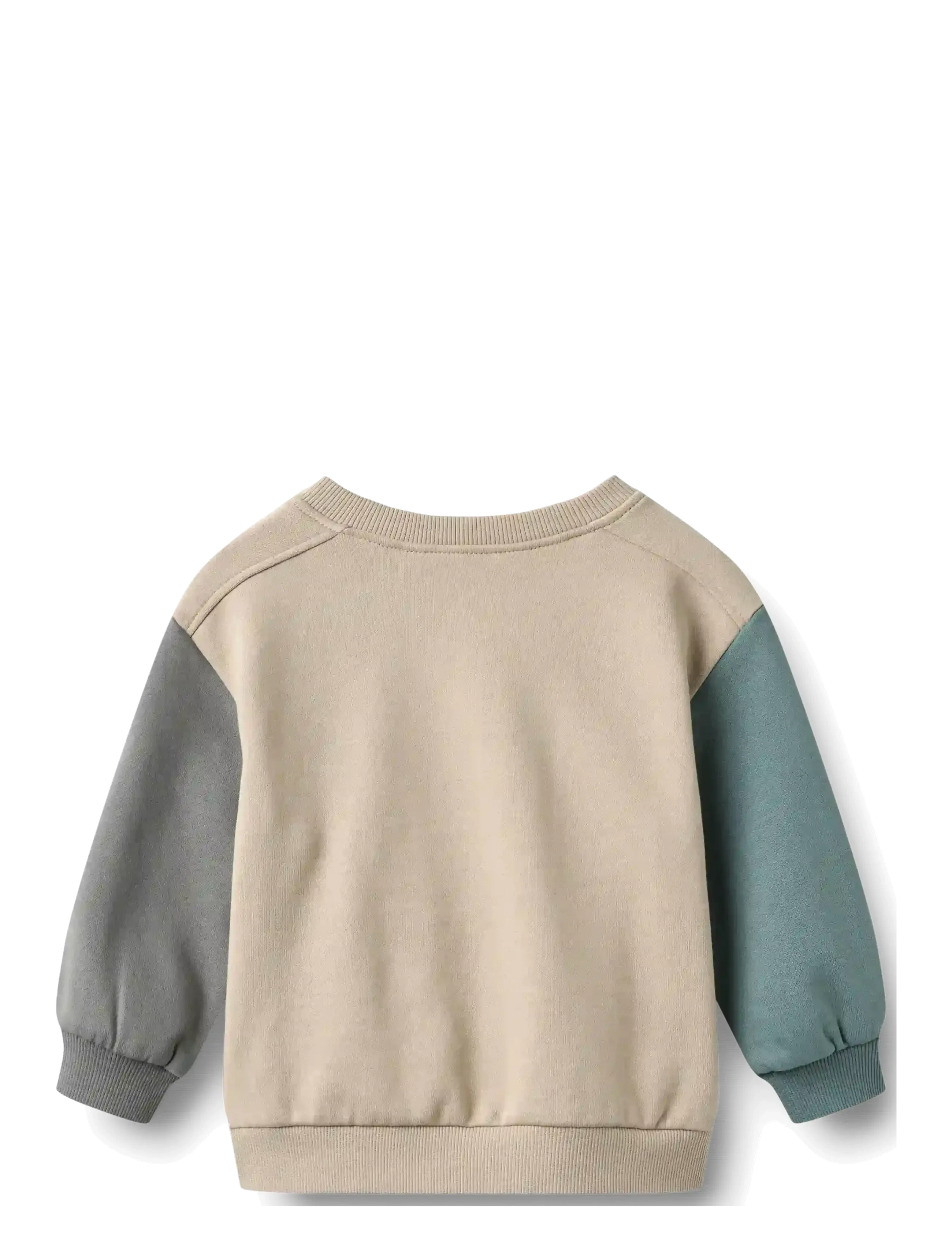 Wheat - Sweatshirt L/S Elliot Print - sweatshirts - grey moon - 1