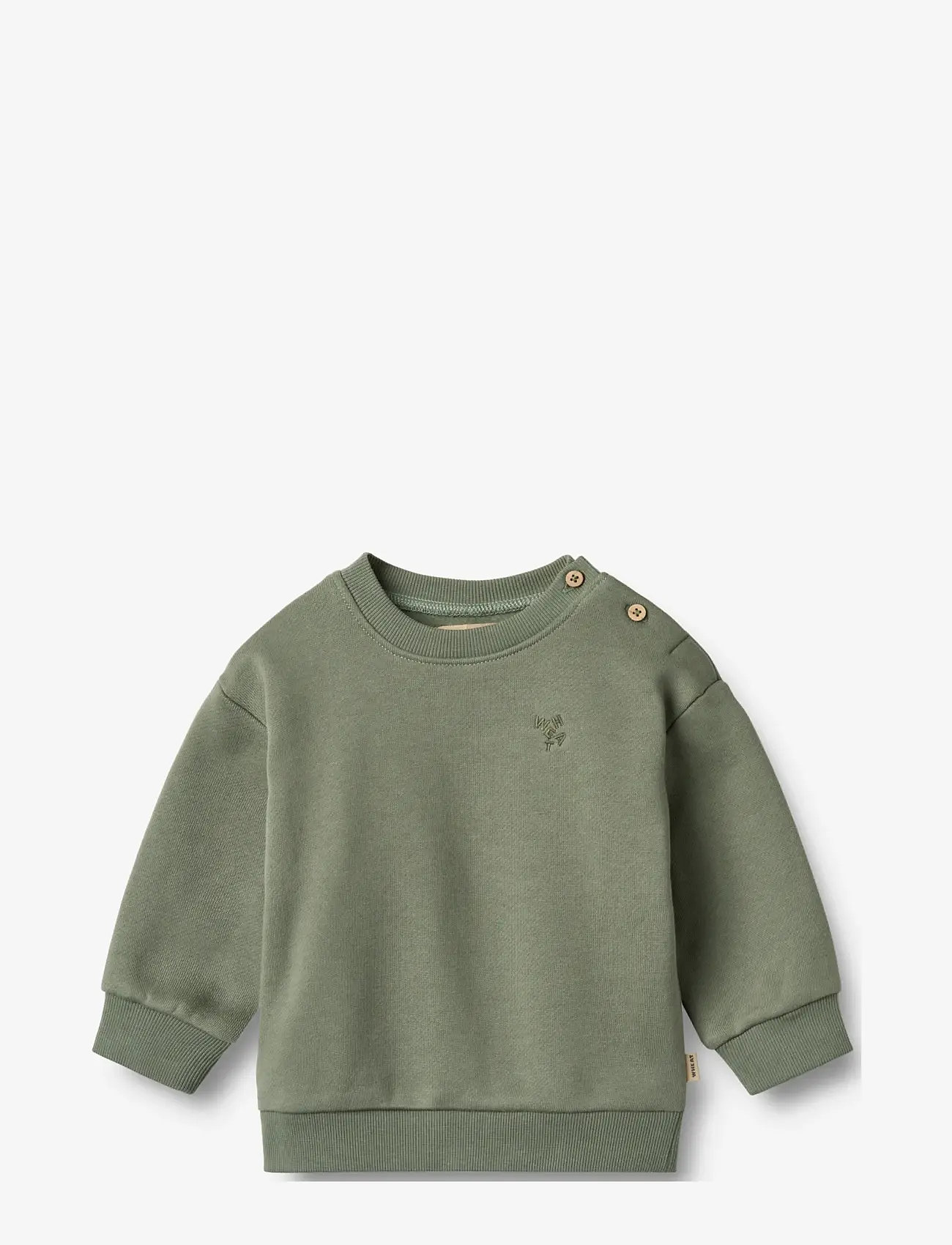 Wheat - Sweatshirt L/S Willi - dusty green - 0
