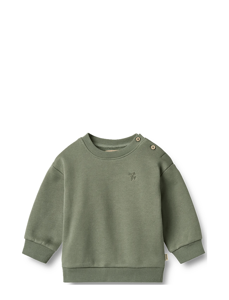Wheat - Sweatshirt L/S Willi - dusty green - 0