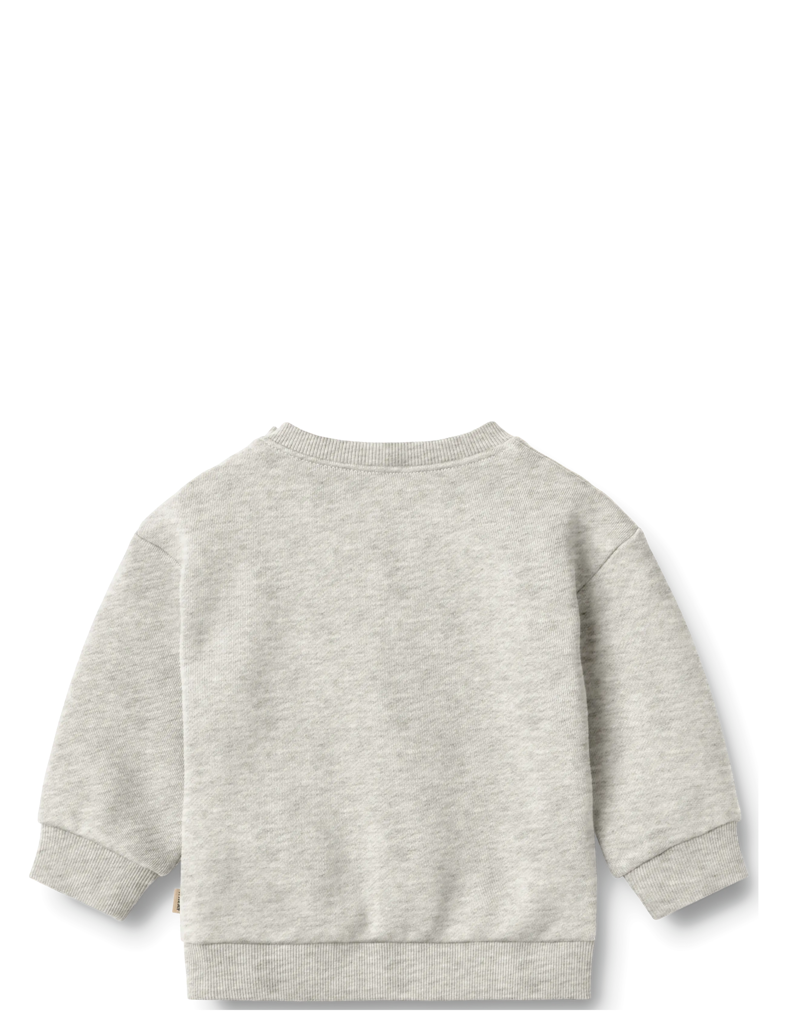 Wheat - Sweatshirt L/S Willi - light melange grey - 2