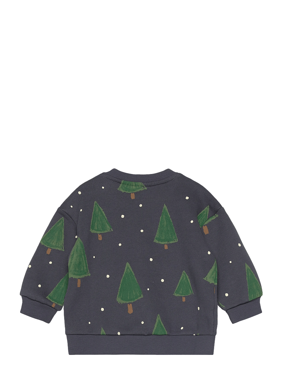 Wheat - Sweatshirt L/S Sandro - sweatshirts - greyblue holiday - 1