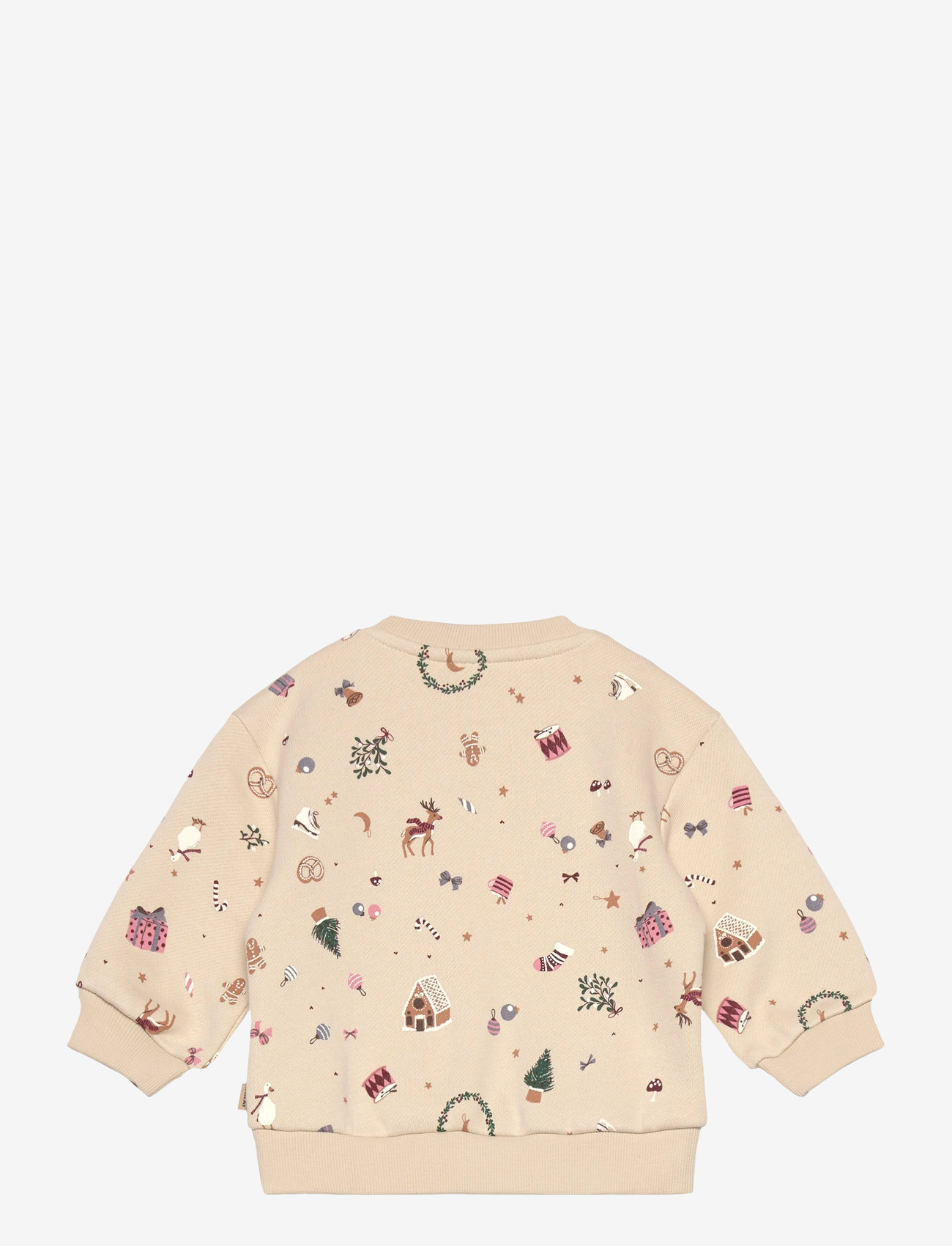 Wheat - Sweatshirt L/S Elliot - sweatshirts - offwhite holiday - 1