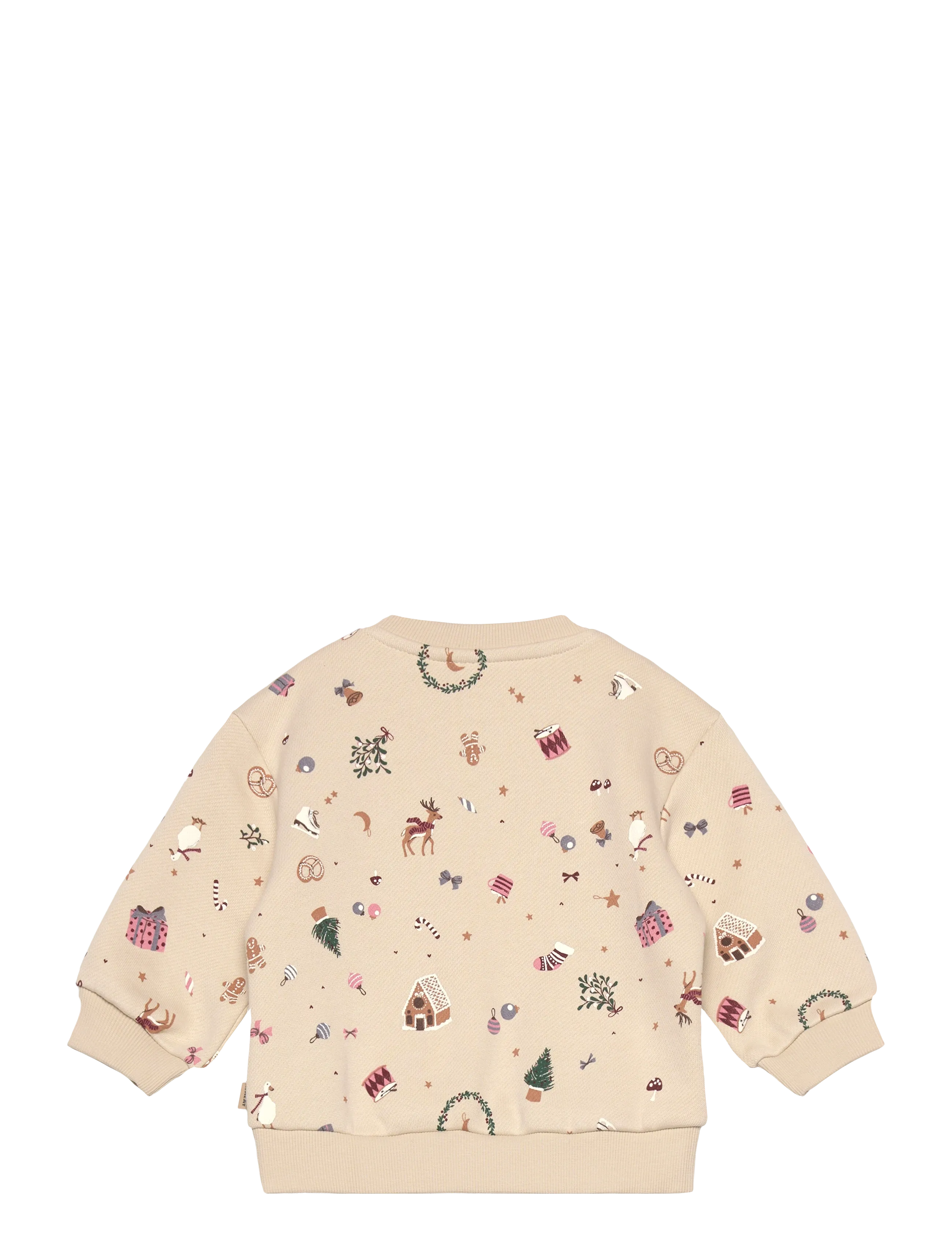 Wheat - Sweatshirt L/S Elliot - sweatshirts - offwhite holiday - 1
