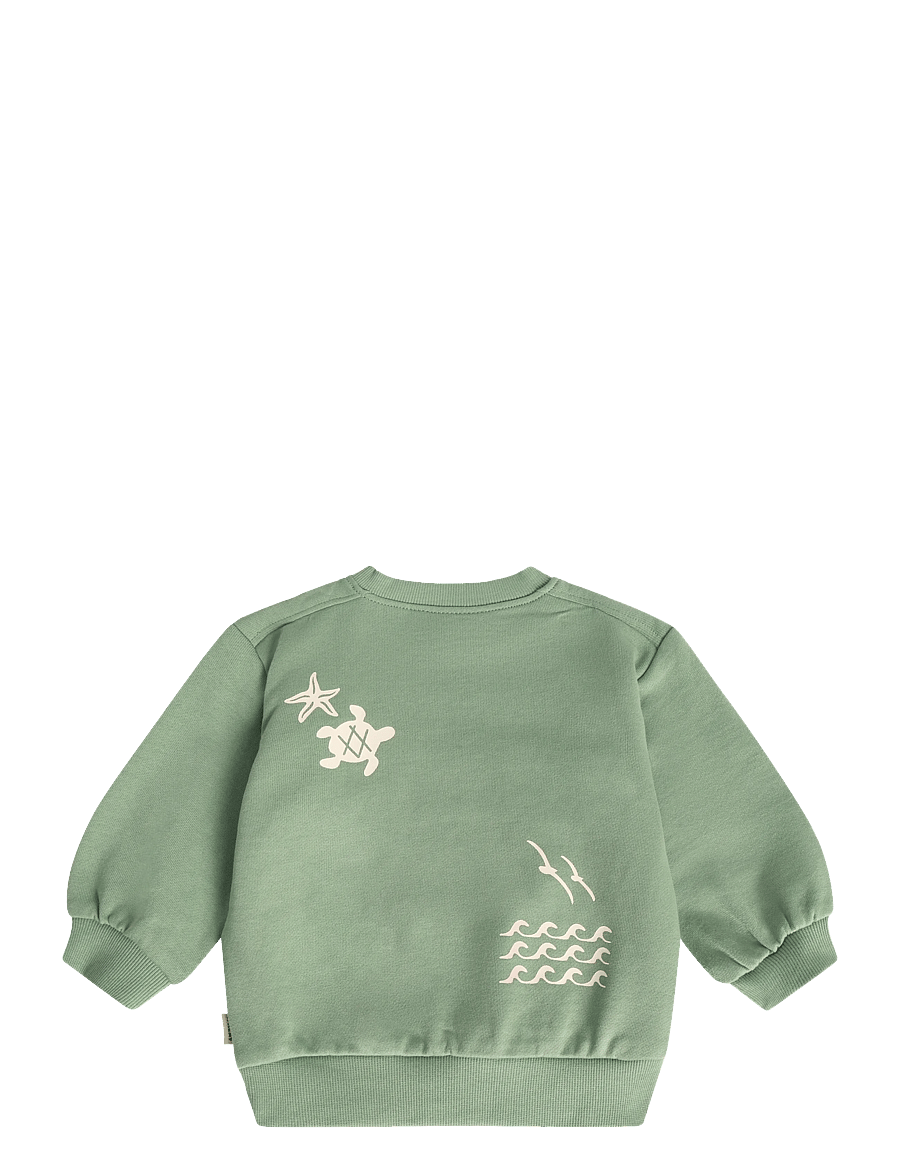 Wheat - Sweatshirt L/S Elliot - jade green - 1
