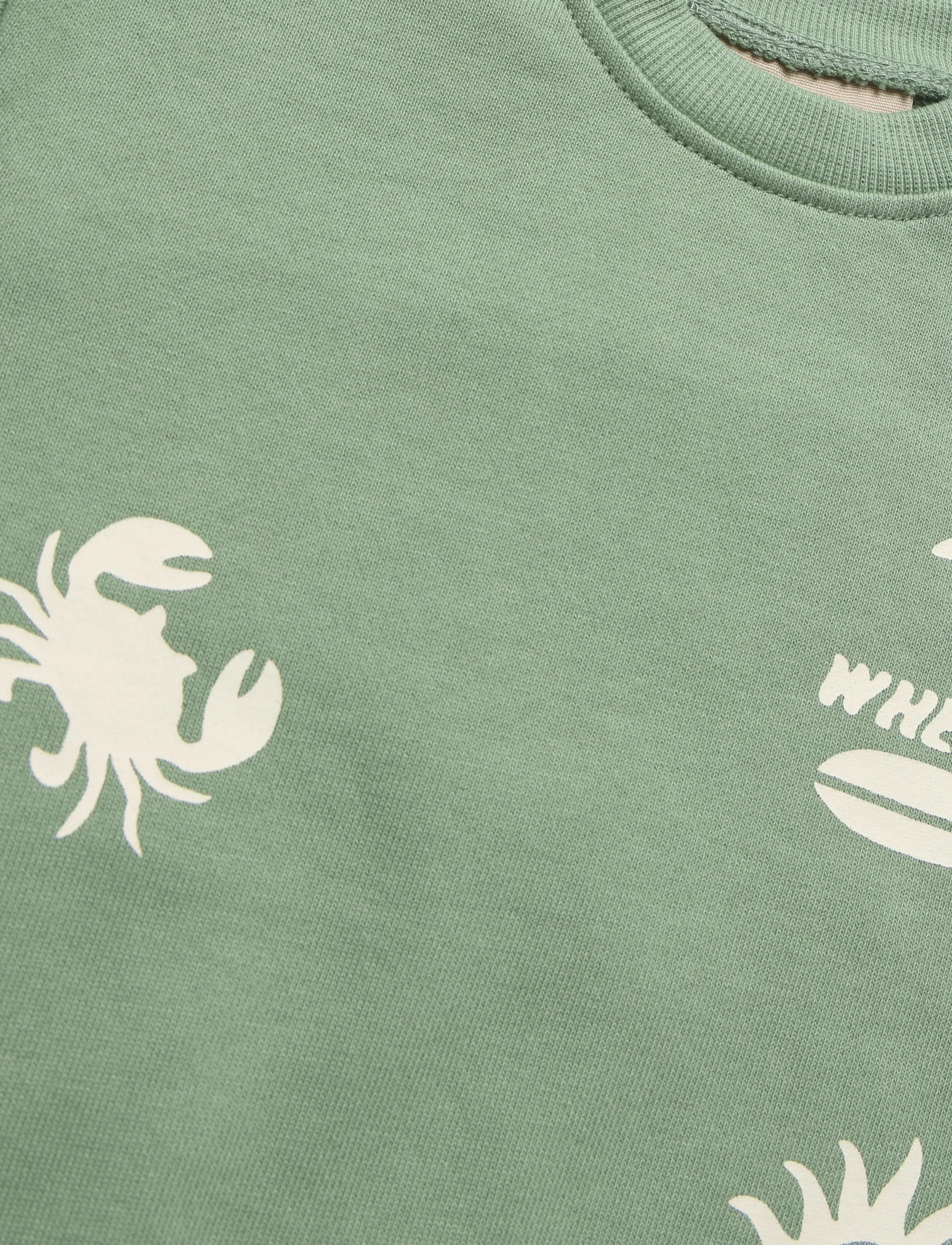 Wheat - Sweatshirt L/S Elliot - jade green - 2