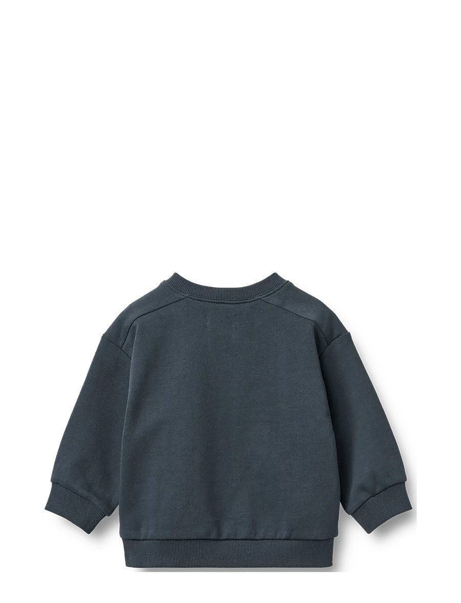 Wheat - Sweatshirt L/S Sander - sporta džemperi - ink - 1
