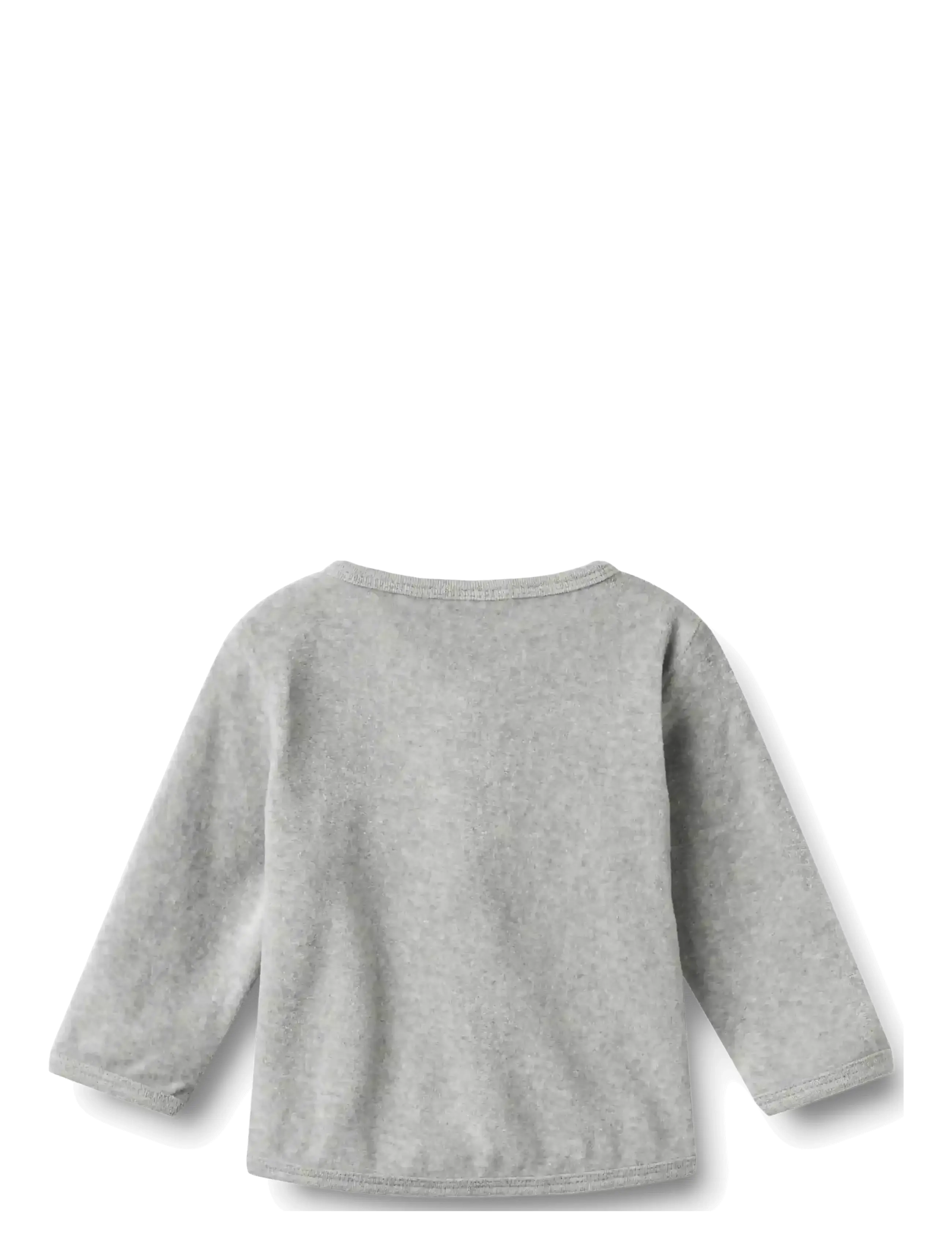 Wheat - Set Sweat Cardigan & Trousers Toto - melange grey - 3