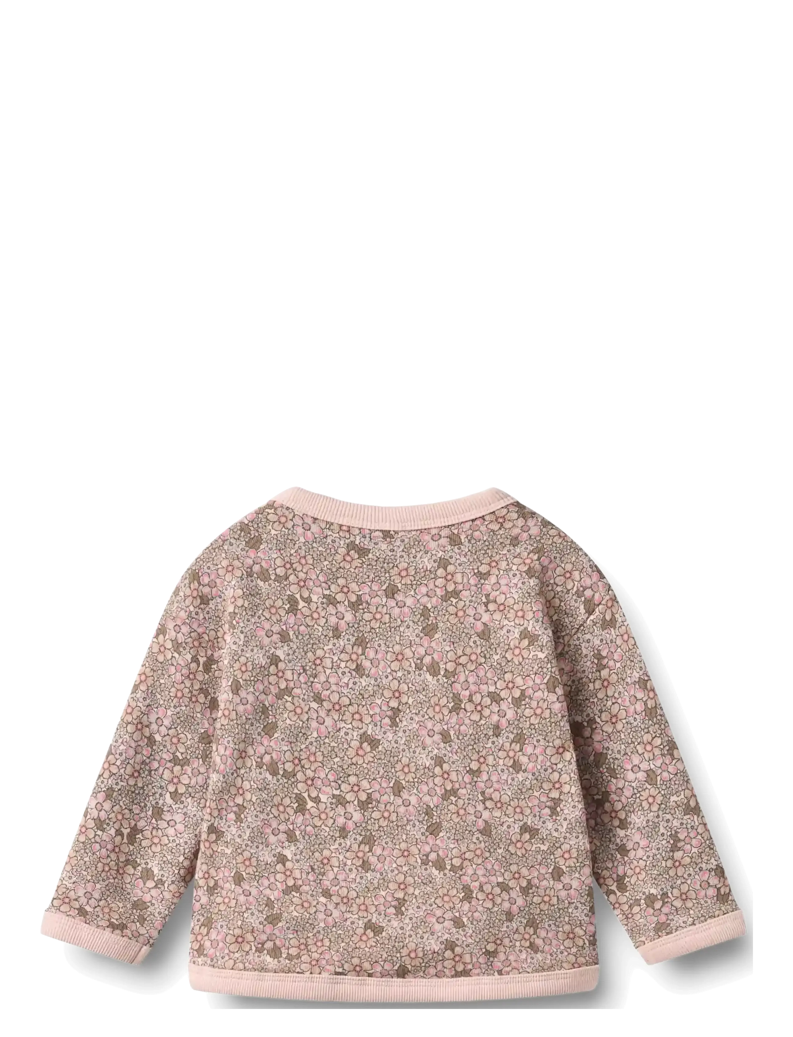 Wheat - Set Sweatshirt & Trousers Emery - sportanzüge - rose brown flowers - 3