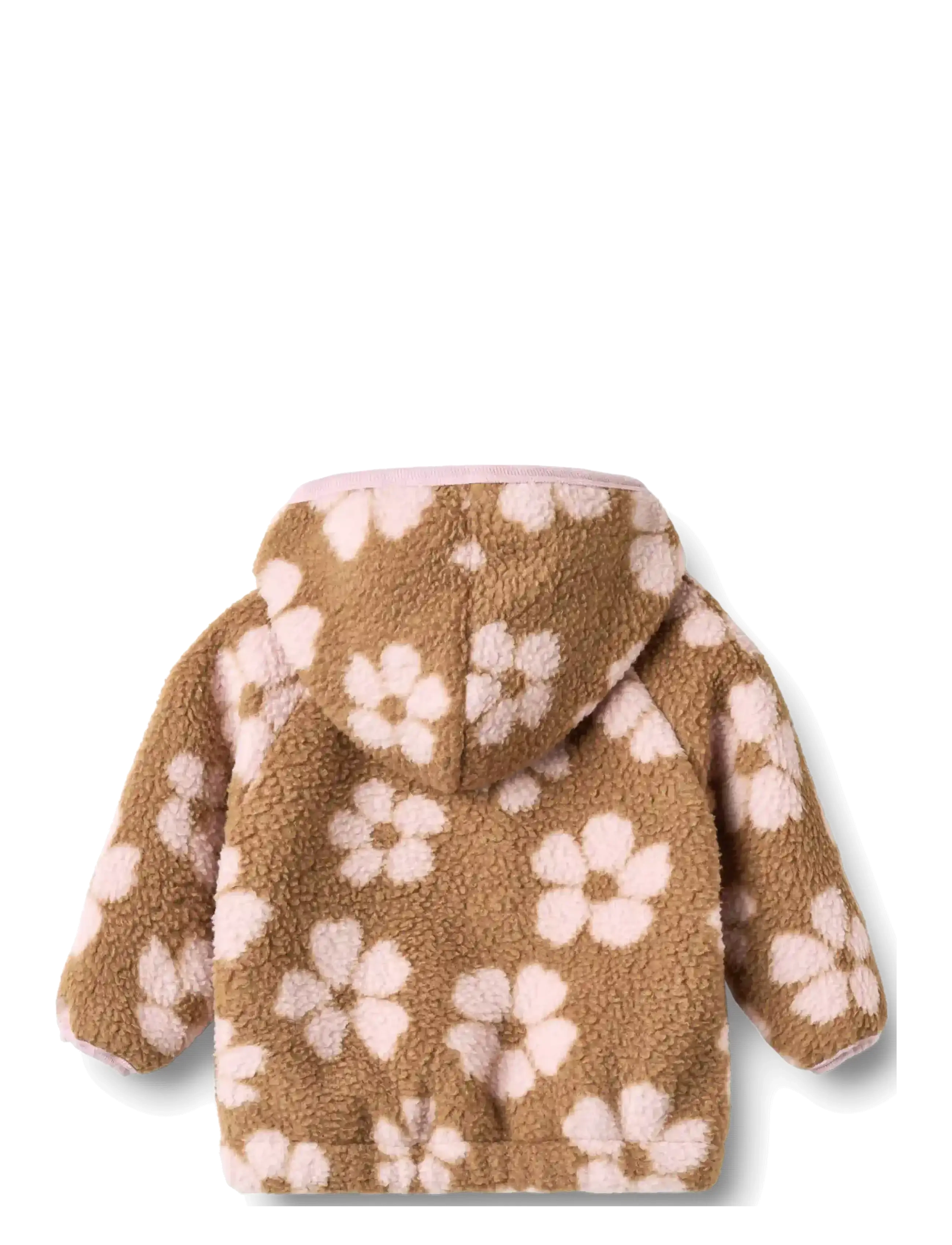 Wheat - Fleece Cardigan L/S Martinus - fleecejakker - warm hazel flowers - 2
