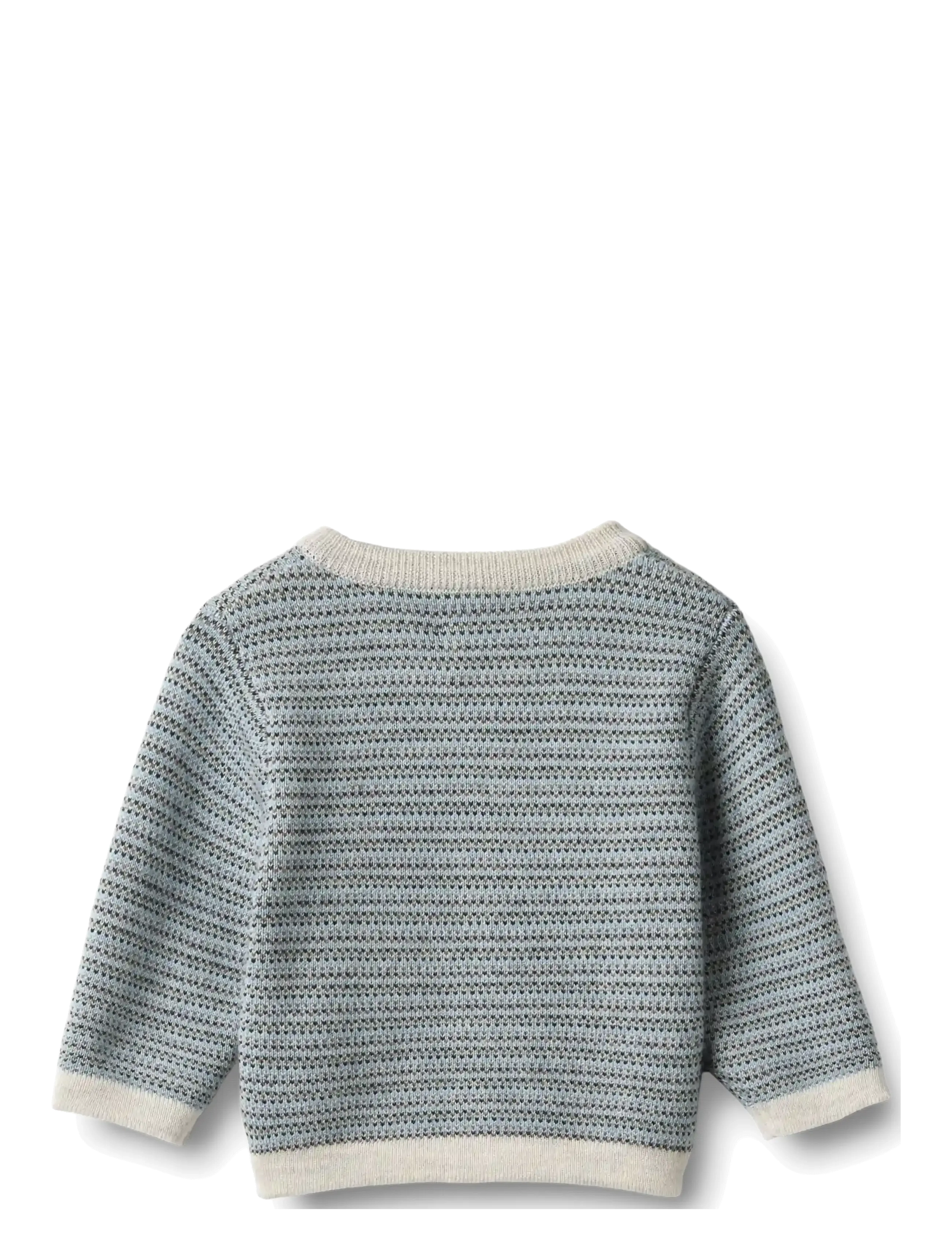 Wheat - Knit Cardigan Nico - koftor - bluey - 2