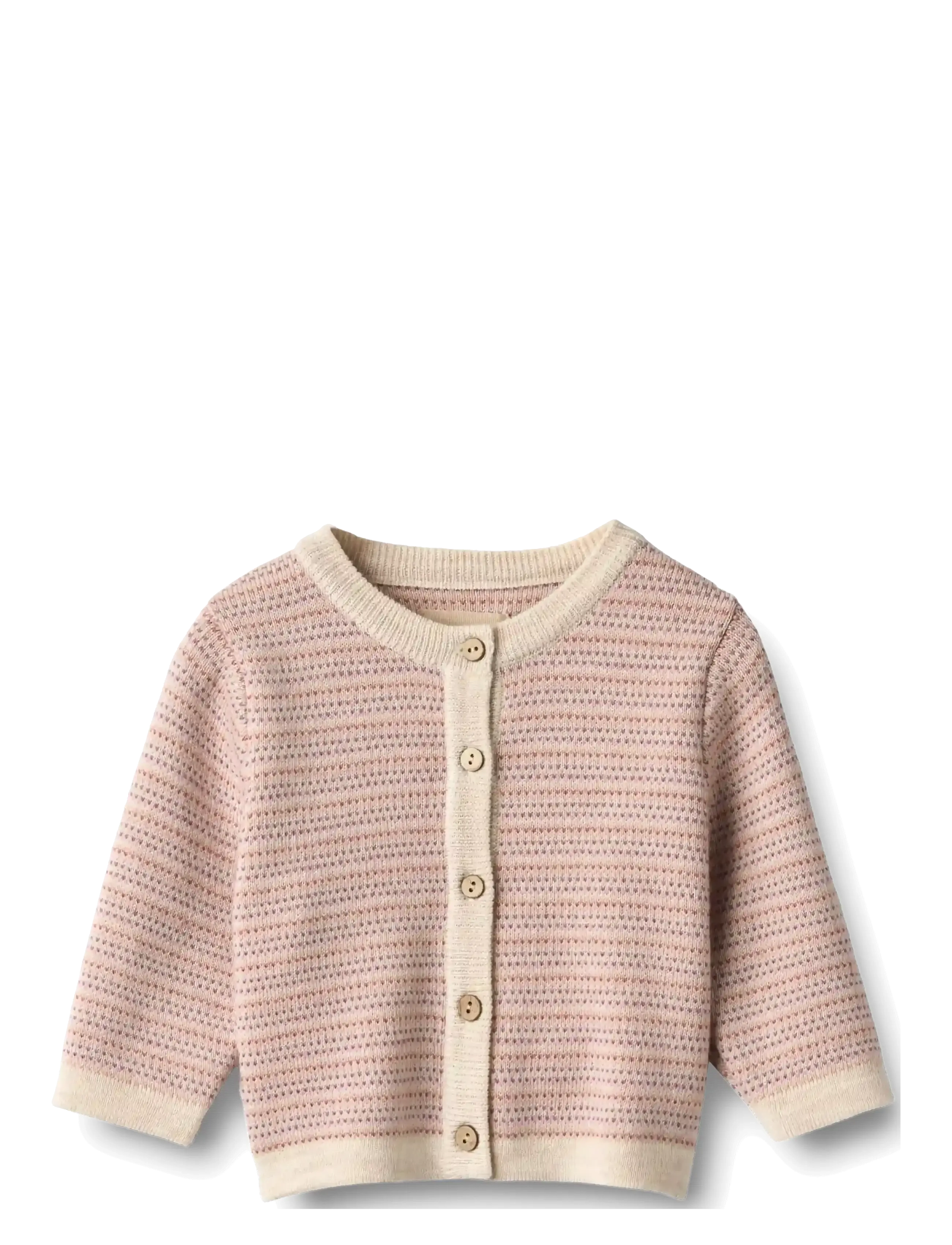 Wheat Knit Cardigan Nico - Imik  44-92 - ROSE / pink/rose