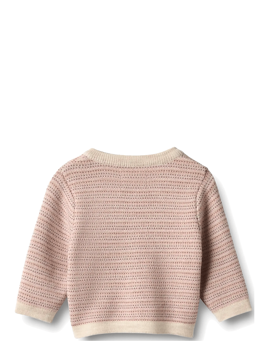 Wheat - Knit Cardigan Nico - kardiganid - rose - 2