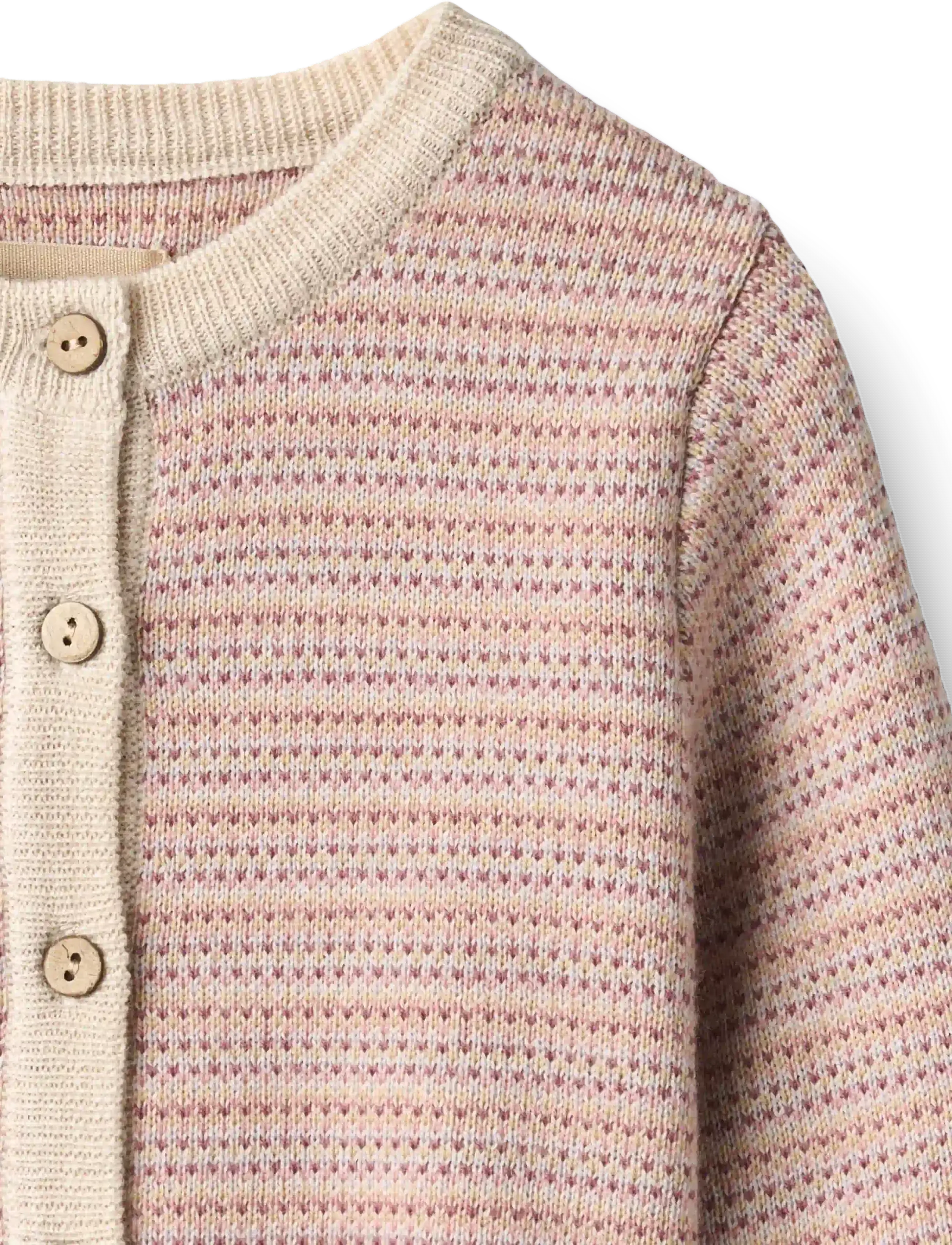 Wheat - Knit Cardigan Nico - kardiganid - rose - 3