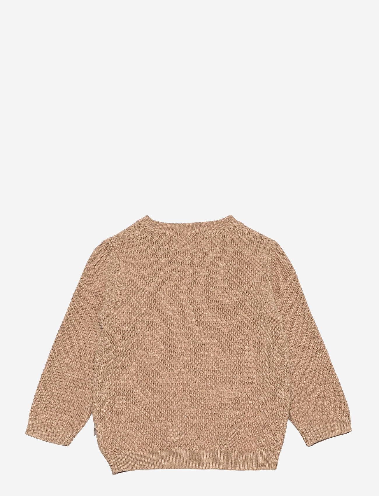 Wheat - Knit Cardigan Ray - sand melange - 1