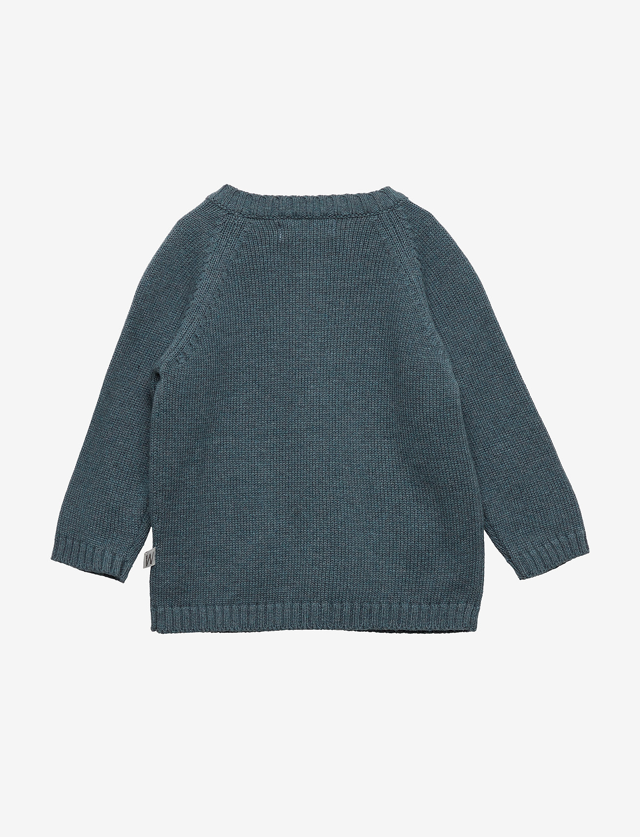 Wheat - Knit Cardigan Classic - stormy melange - 1